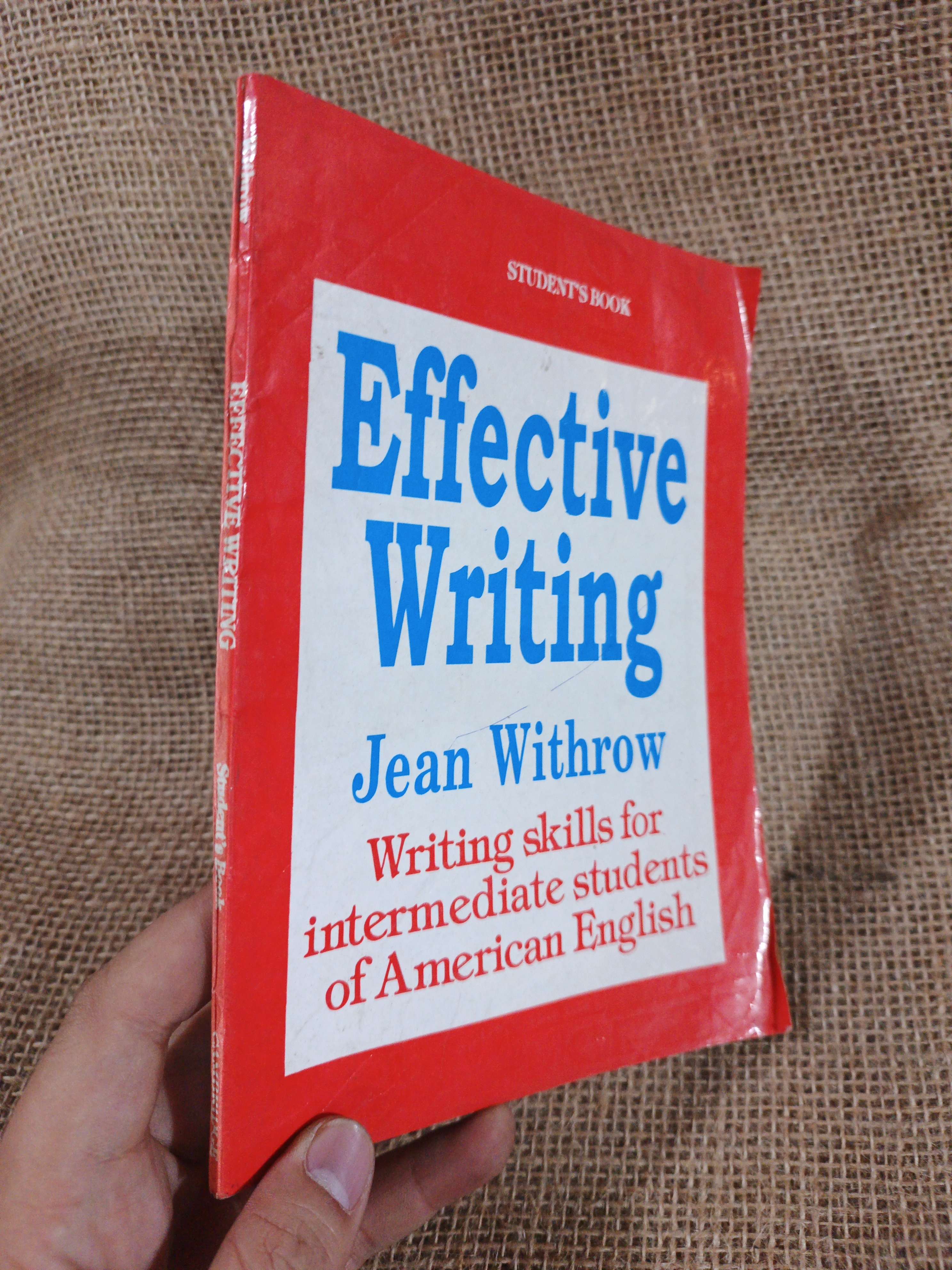 Effective Writing - Jean Withrow mới 80% (Sách tự học tiếng Anh) HCM060526