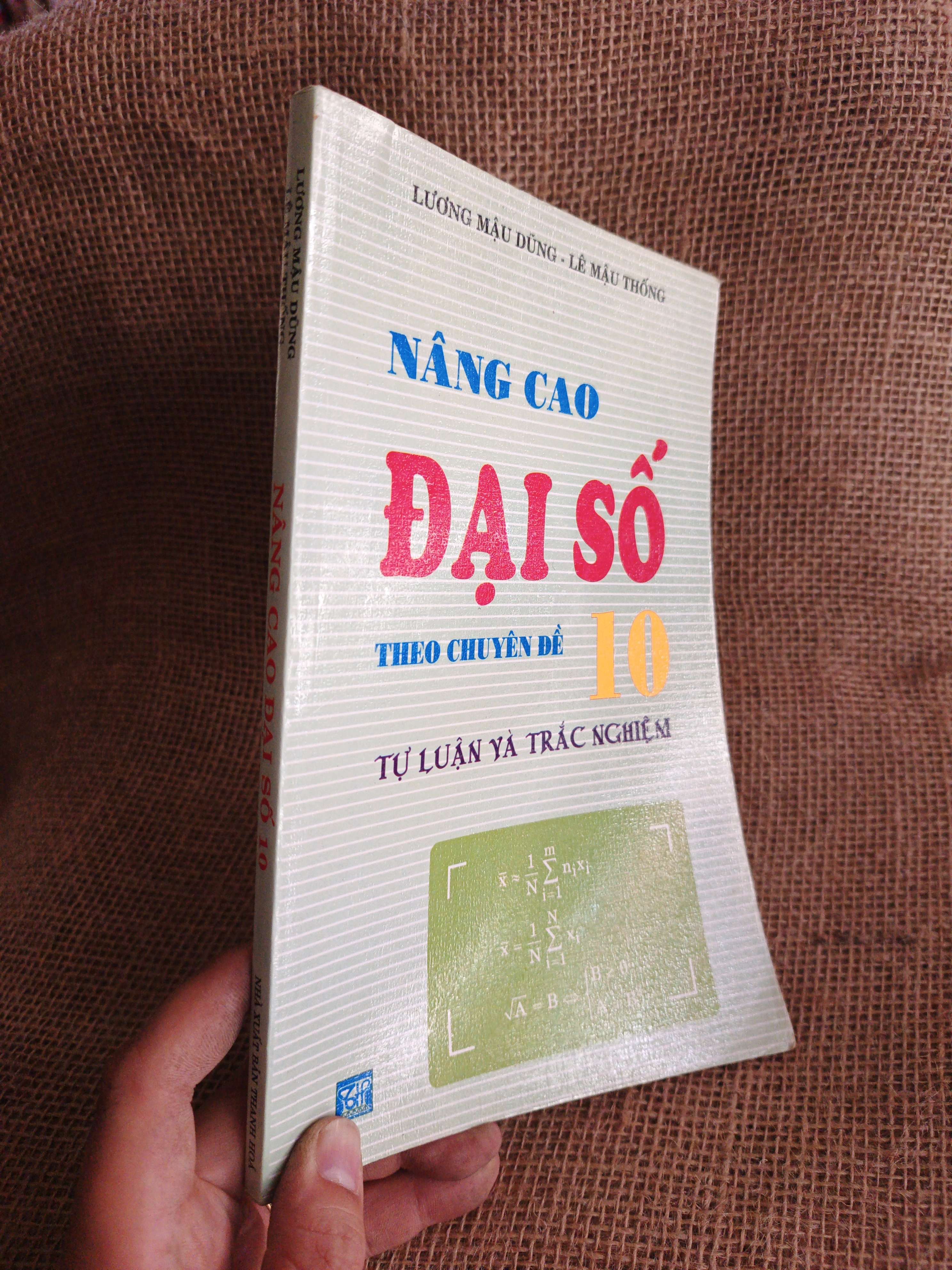 Nâng cao Đại số 10 2007 mới 80% (Sách giáo khoa - giáo trình) HCM060526