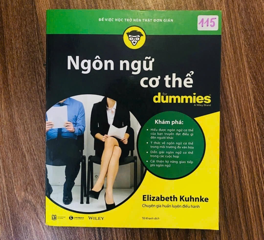 Ngôn Ngữ Cơ Thể For Dummies - Elizabeth Kuhnke (Kỹ năng sống) NBHT060526