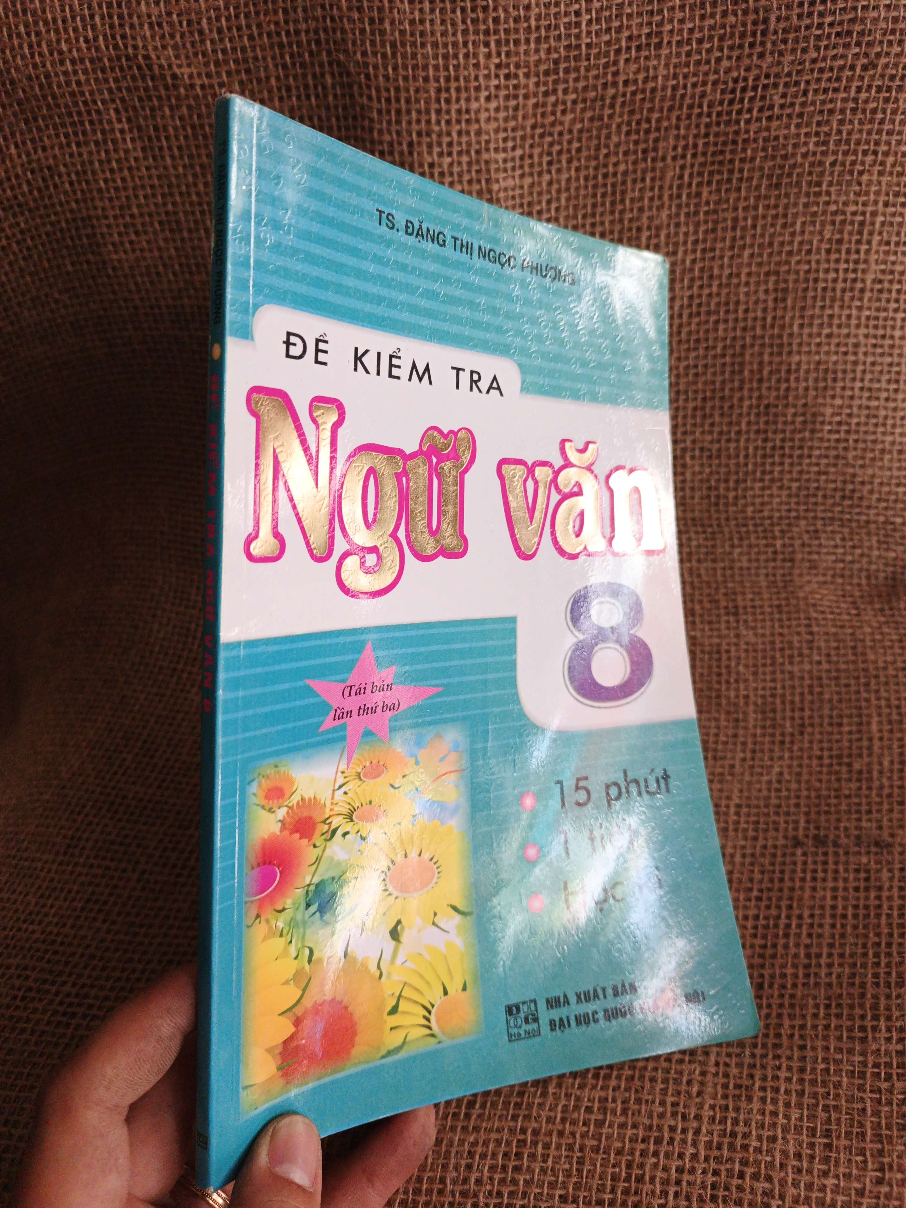 Để kiểm tra Ngữ Văn 8 2016 mới 80% (Sách giáo khoa - giáo trình) HCM060526
