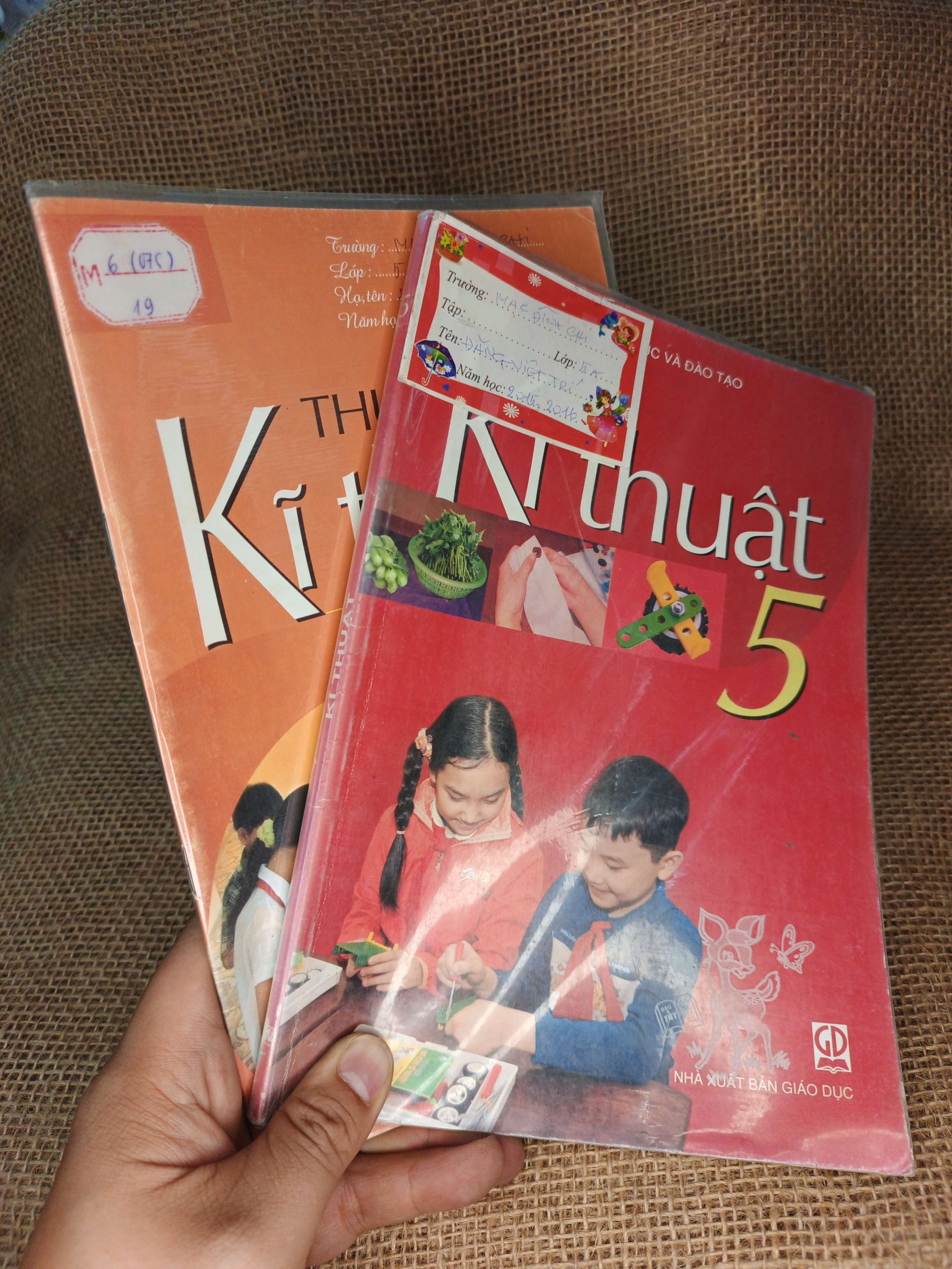 Combo Kỹ thuật và thực hành kỹ thuật 5 2006 mới 80% (Sách giáo khoa - giáo trình) HCM060526