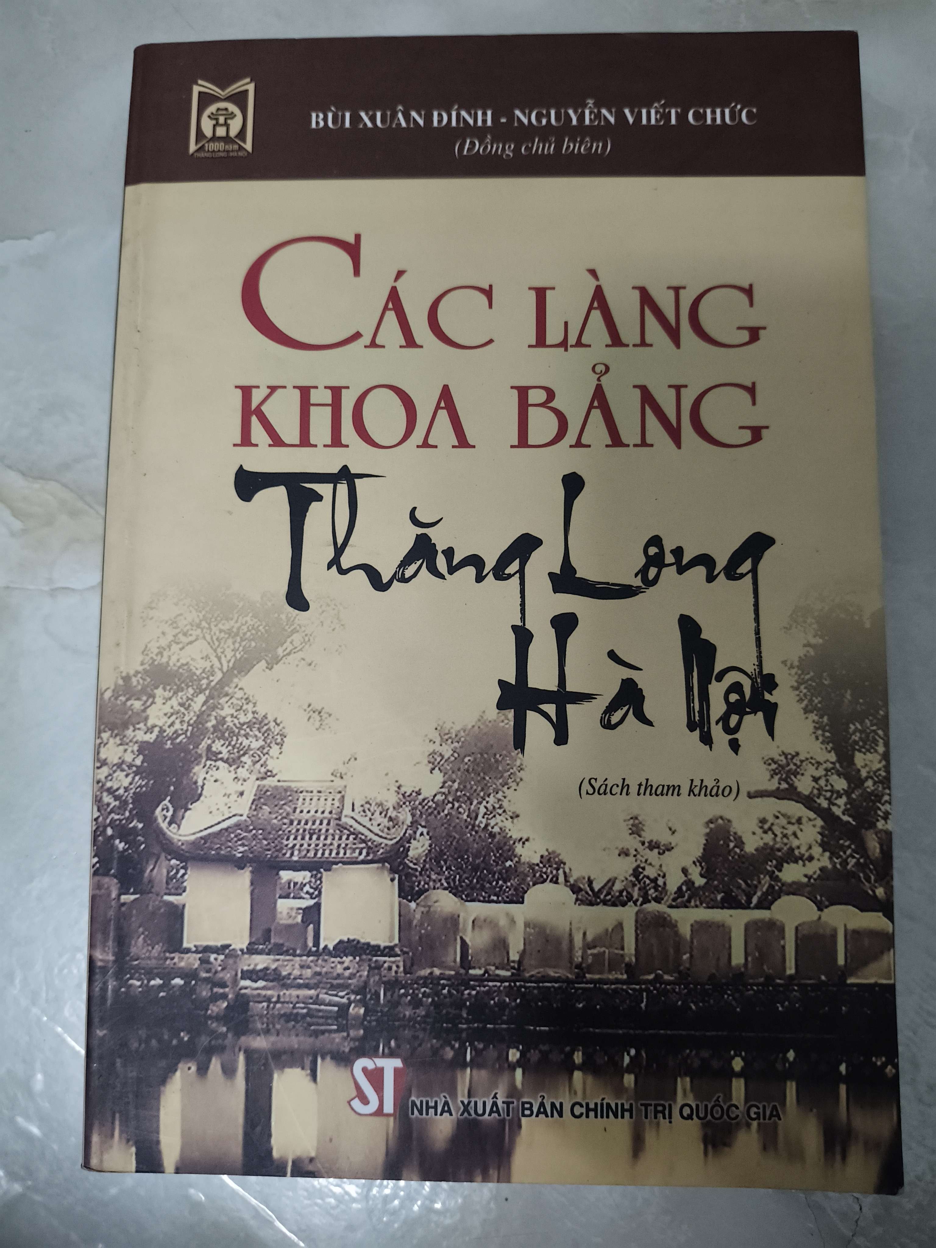 Các làng khoa bảng thăng long hà nội - 2010 - 621 trang (Lịch sử Việt Nam) ANTQ060526