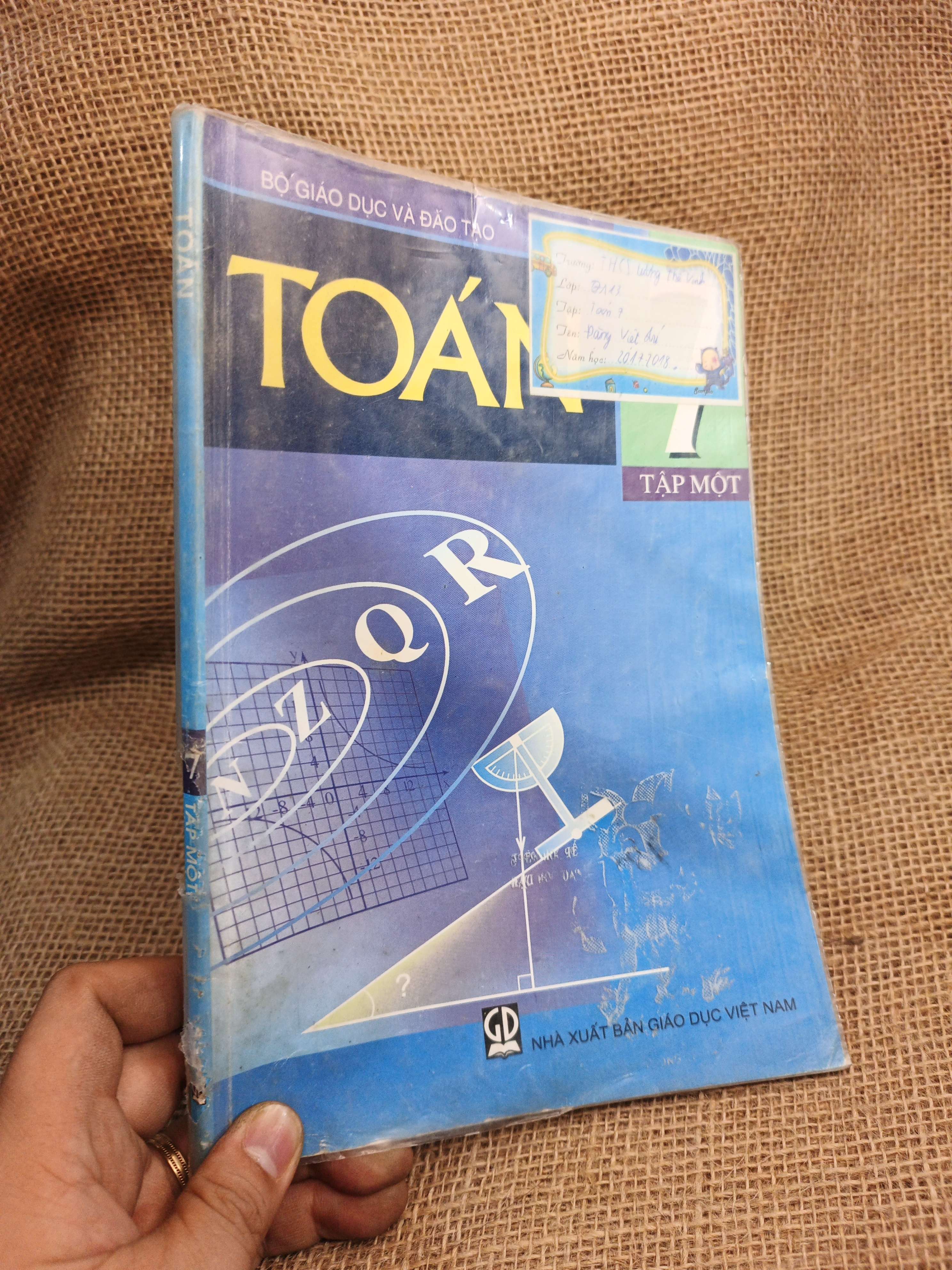 Toán 7 tập một 2017 mới 80% (Sách giáo khoa - giáo trình) HCM060526