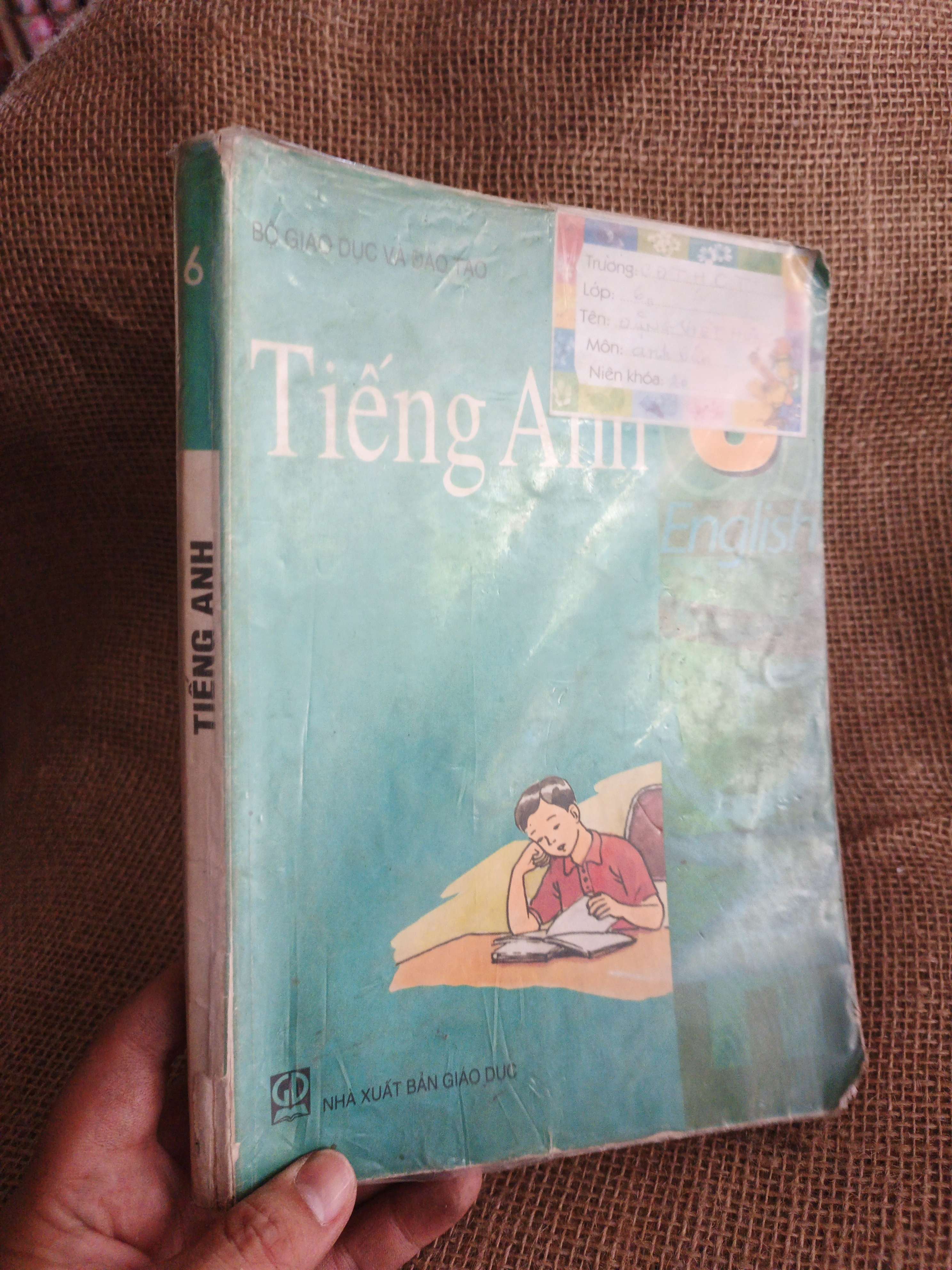 Tiếng Anh 6 2002 mới 80% (Sách giáo khoa - giáo trình) HCM060526