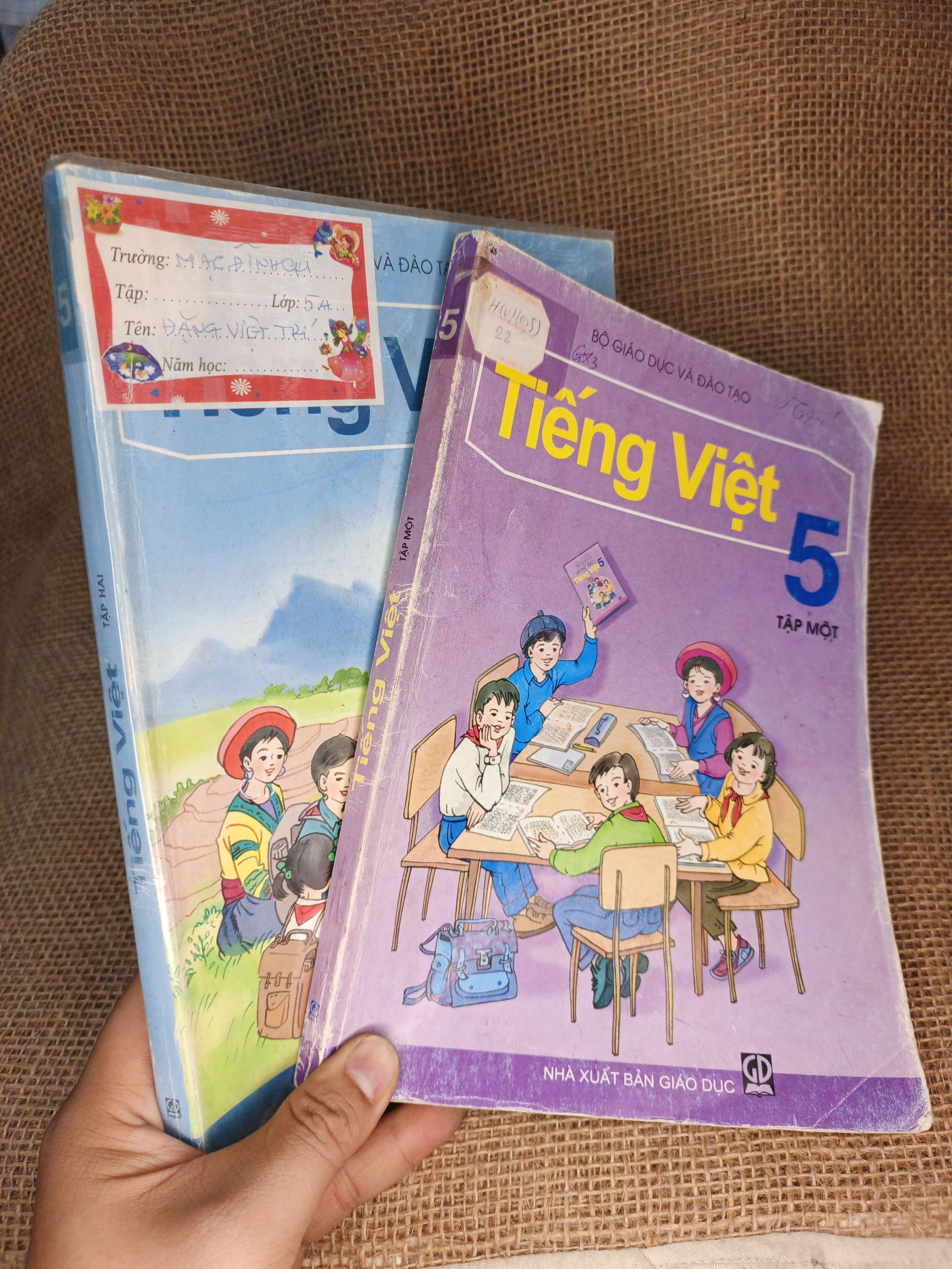 Tiếng Việt lớp 5 (Bộ 2 tập) 2006 mới 80% (Sách giáo khoa - giáo trình) HCM060526