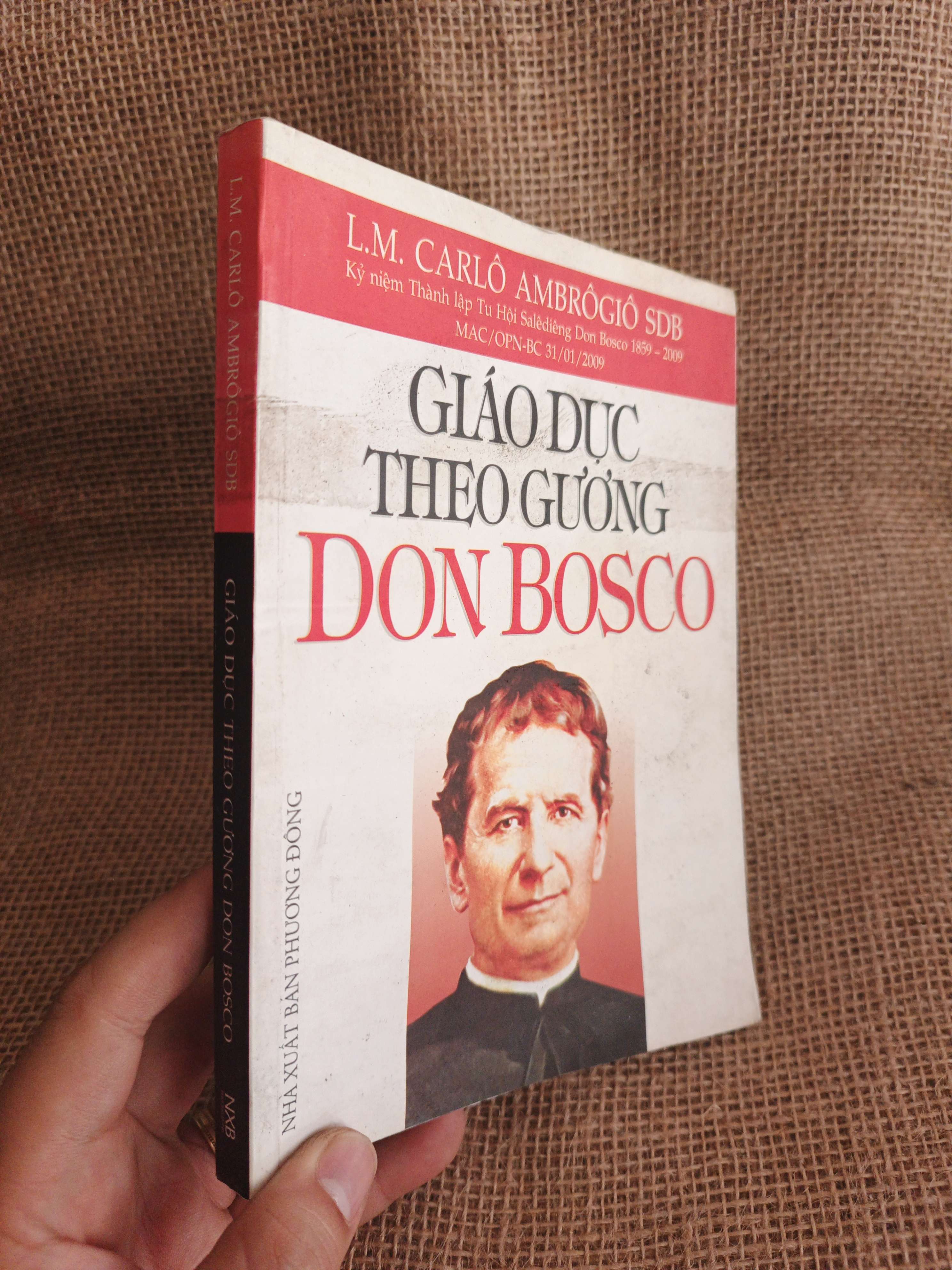 Giáo dục theo gương Don Bosco 2009 mới 80% ẫm (Công giáo) HCM060526 (NSX)