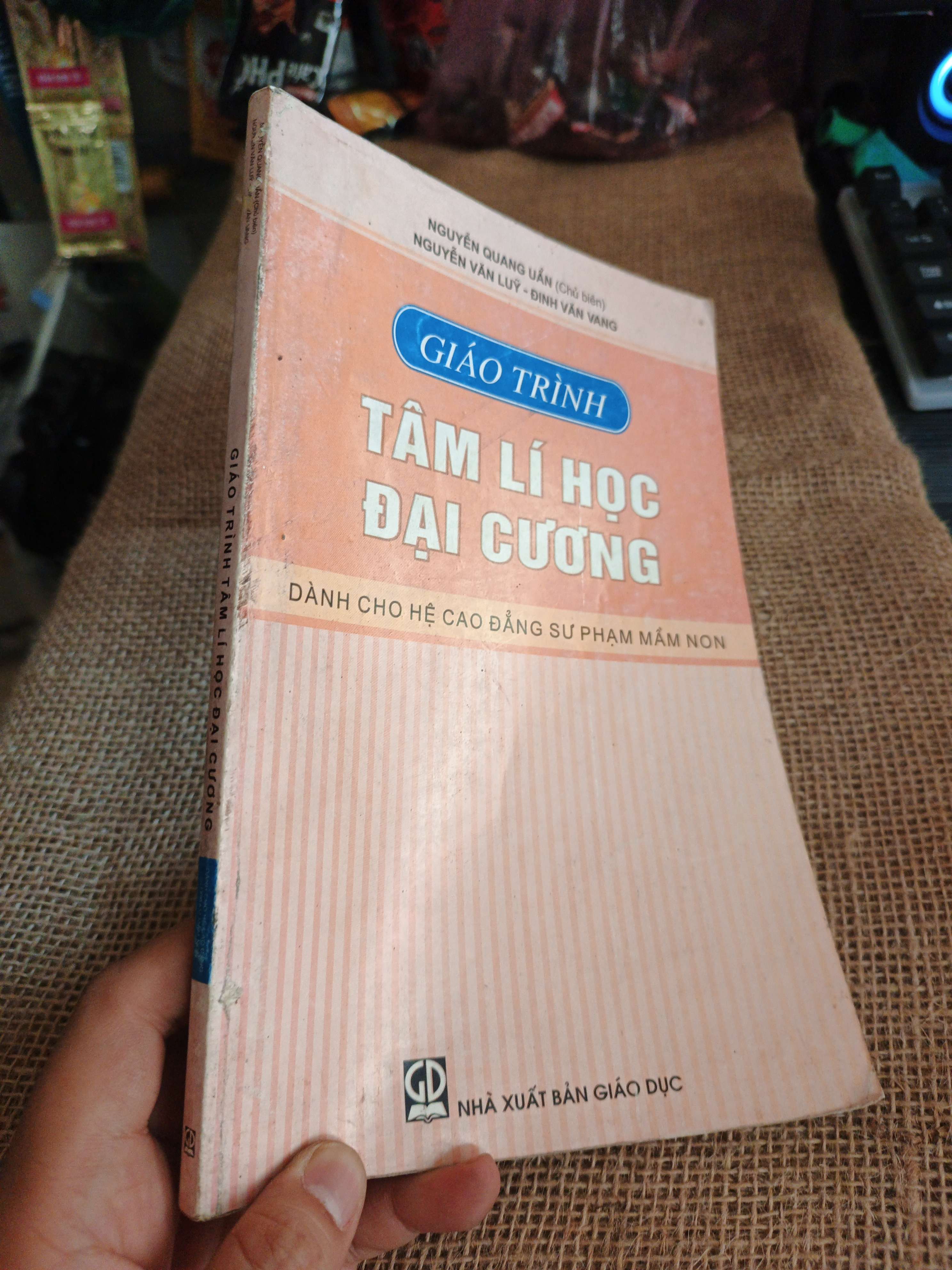 Giáo trình tâm lý học đại cương - Nguyễn Quang Uẩn 2008 mới 80% (Sách giáo khoa - giáo trình) HLSC060526