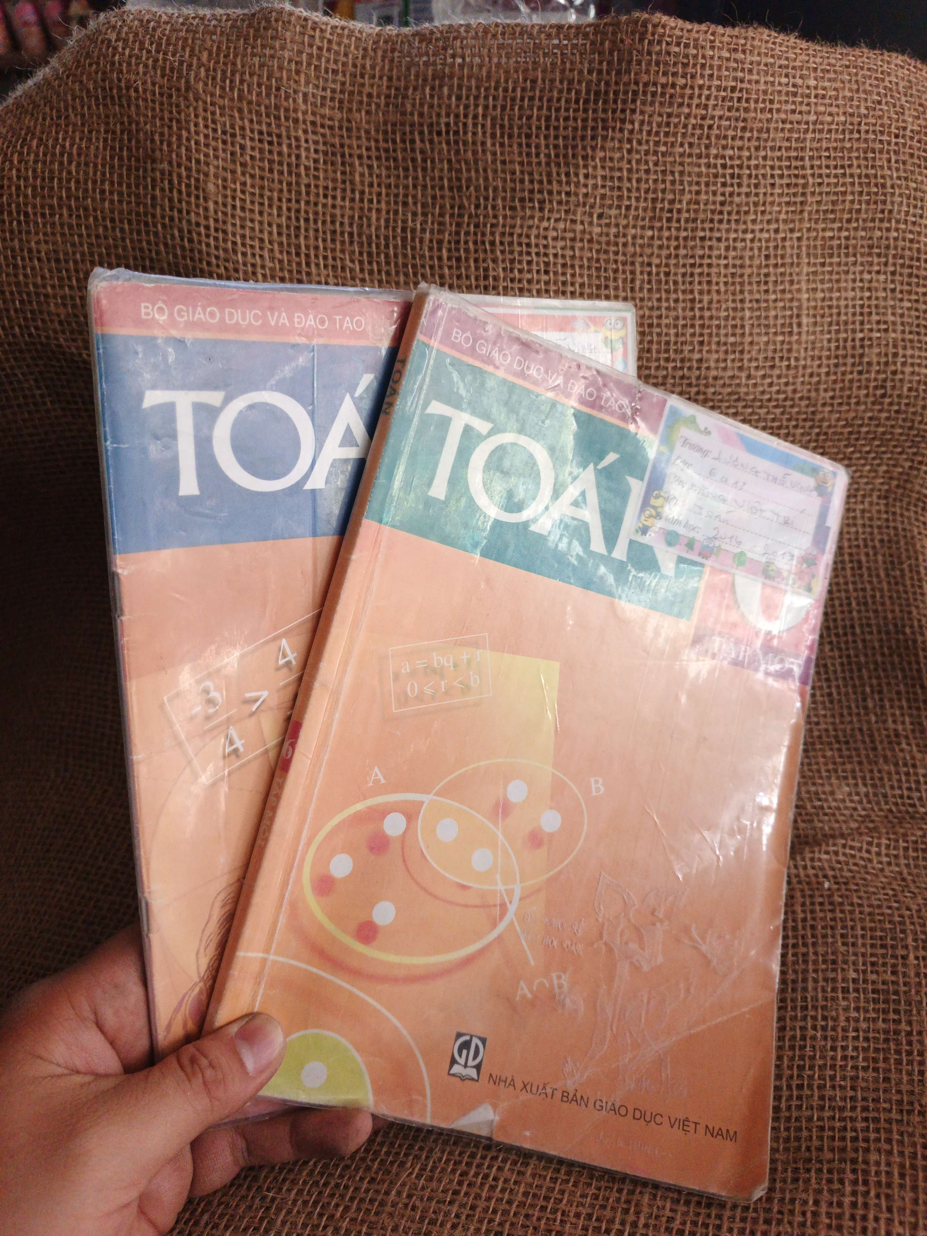 Toán 6 (Bộ 2 tập) 2016 mới 80% (Sách giáo khoa - giáo trình) HCM060526