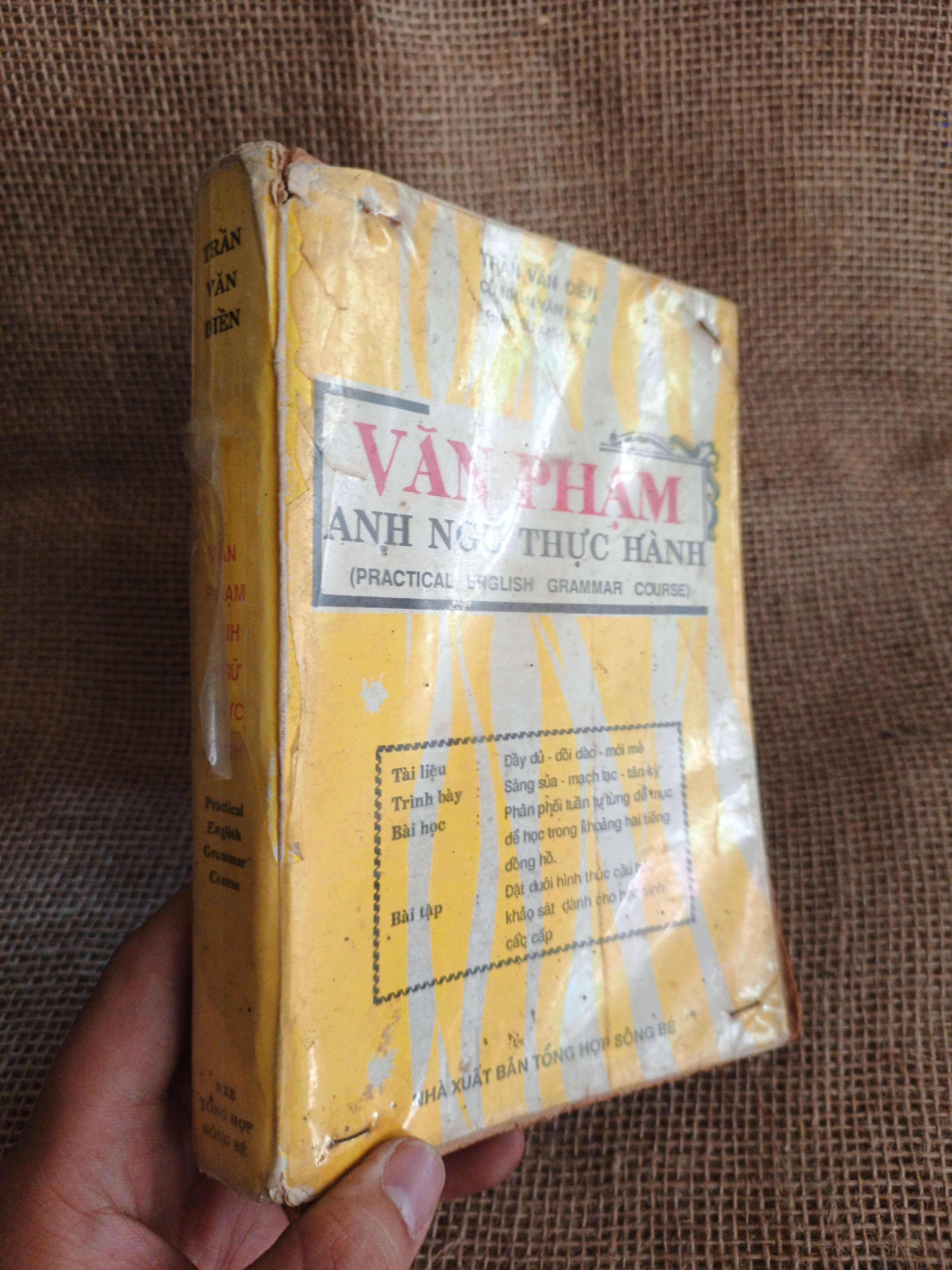 Văn phạm Anh ngữ học thực hành - Trần Văn Điền 1992 mới 70% (Sách tự học tiếng Anh) HLSC060526 (NSX)