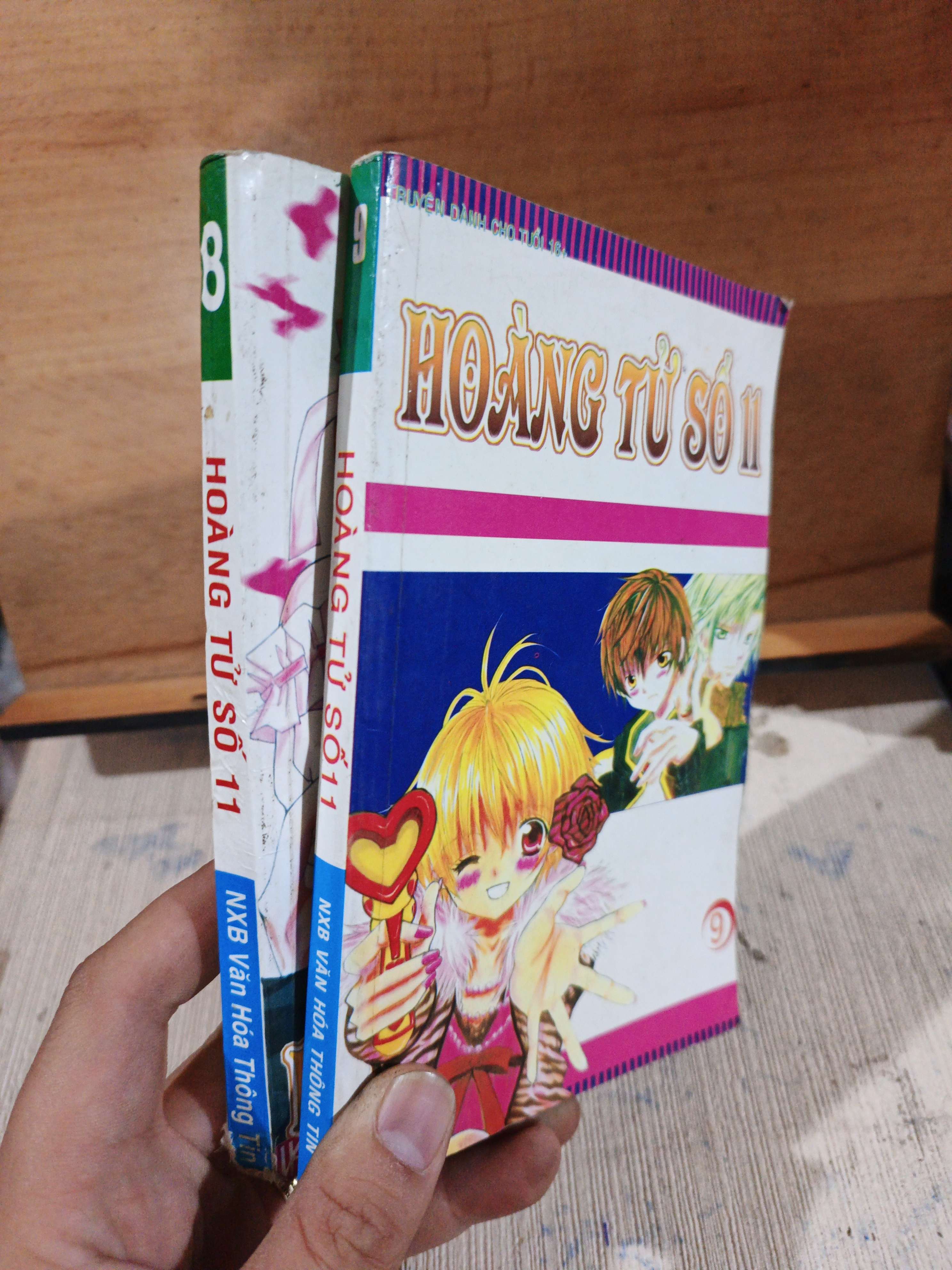 HOÀNG TỬ SỐ 11 (8,9) mới 80% (Truyện tranh ) HCM80526