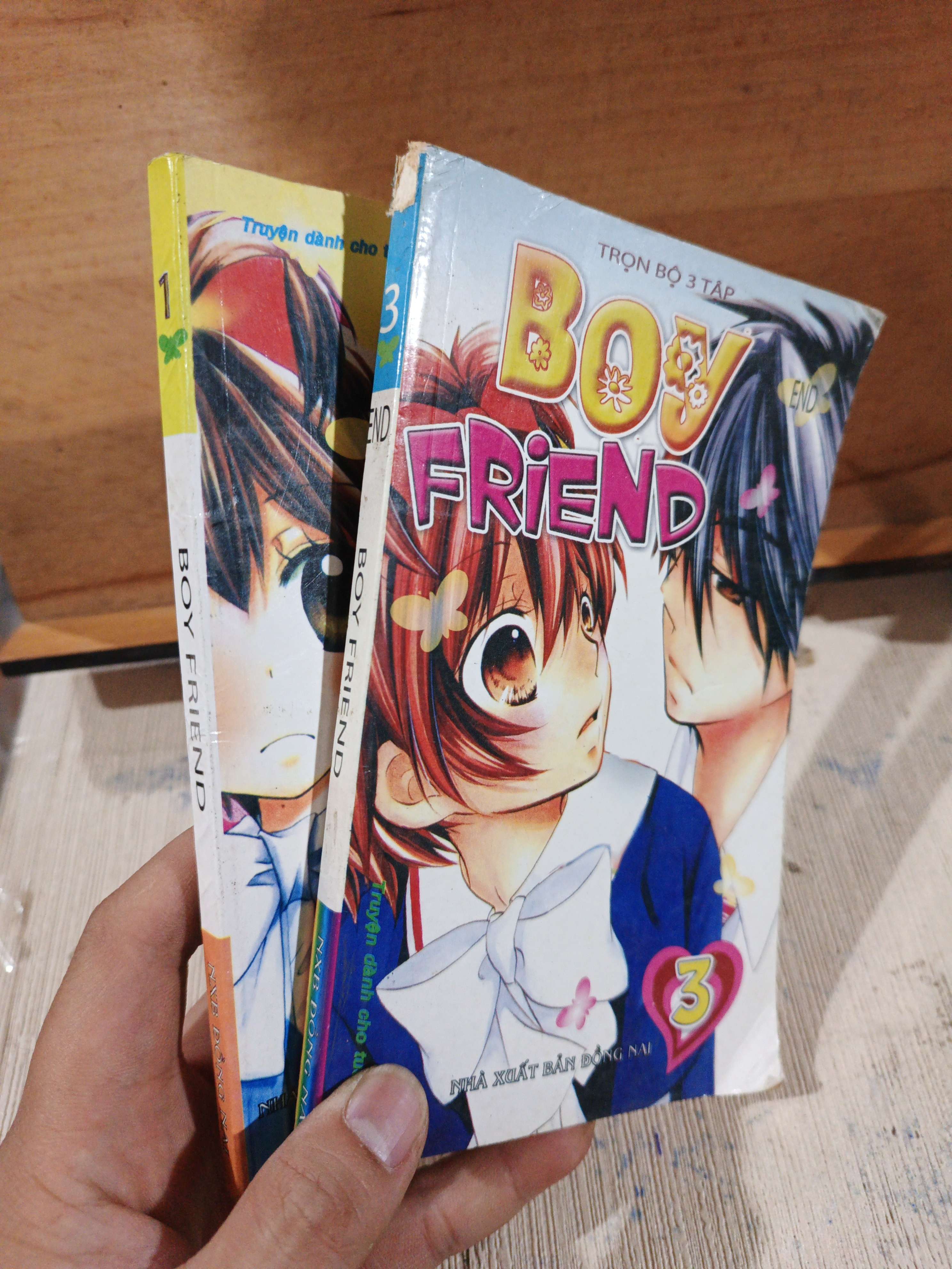BOY FRIEND (1,3) mới 80% (Truyện tranh ) HCM80526