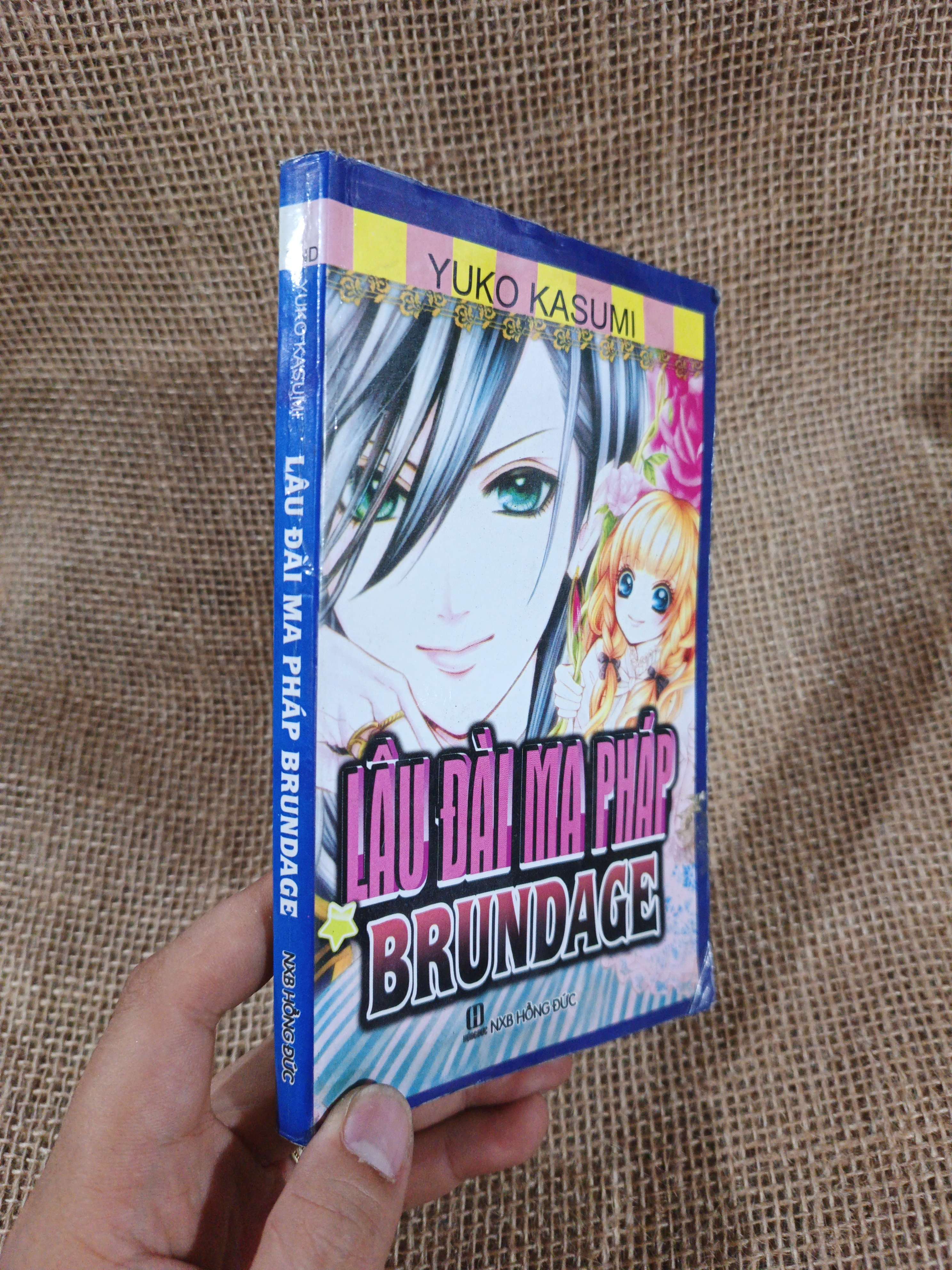 LÂU ĐÀI MA PHÁP BRUNDAGE mới 80% (Truyện tranh ) HLSC80526