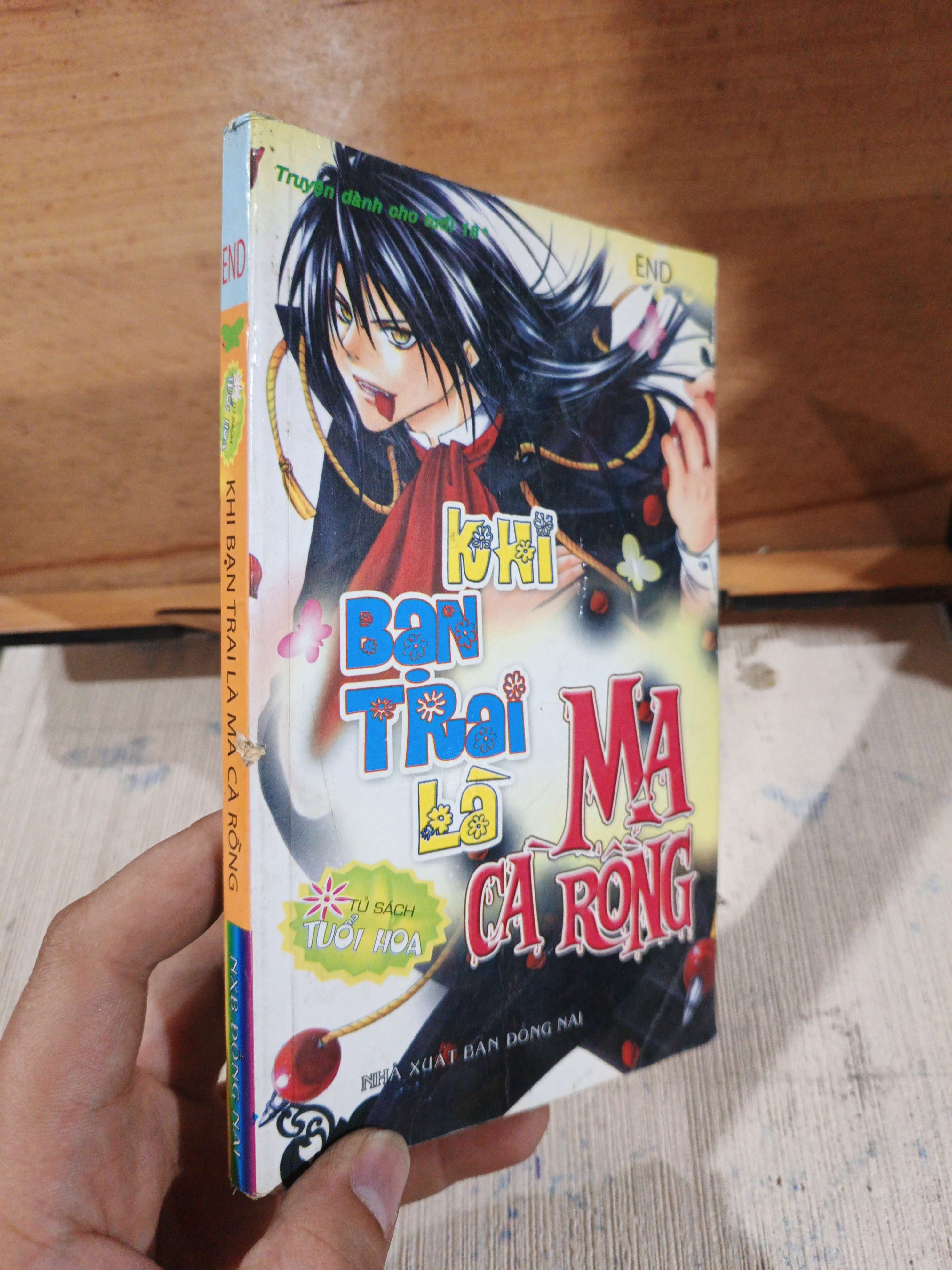 KHI BẠN TRAI LÀ MA CÀ RỒNG mới 80% Tủ sách tuổi hoa (Truyện tranh ) HCM80526