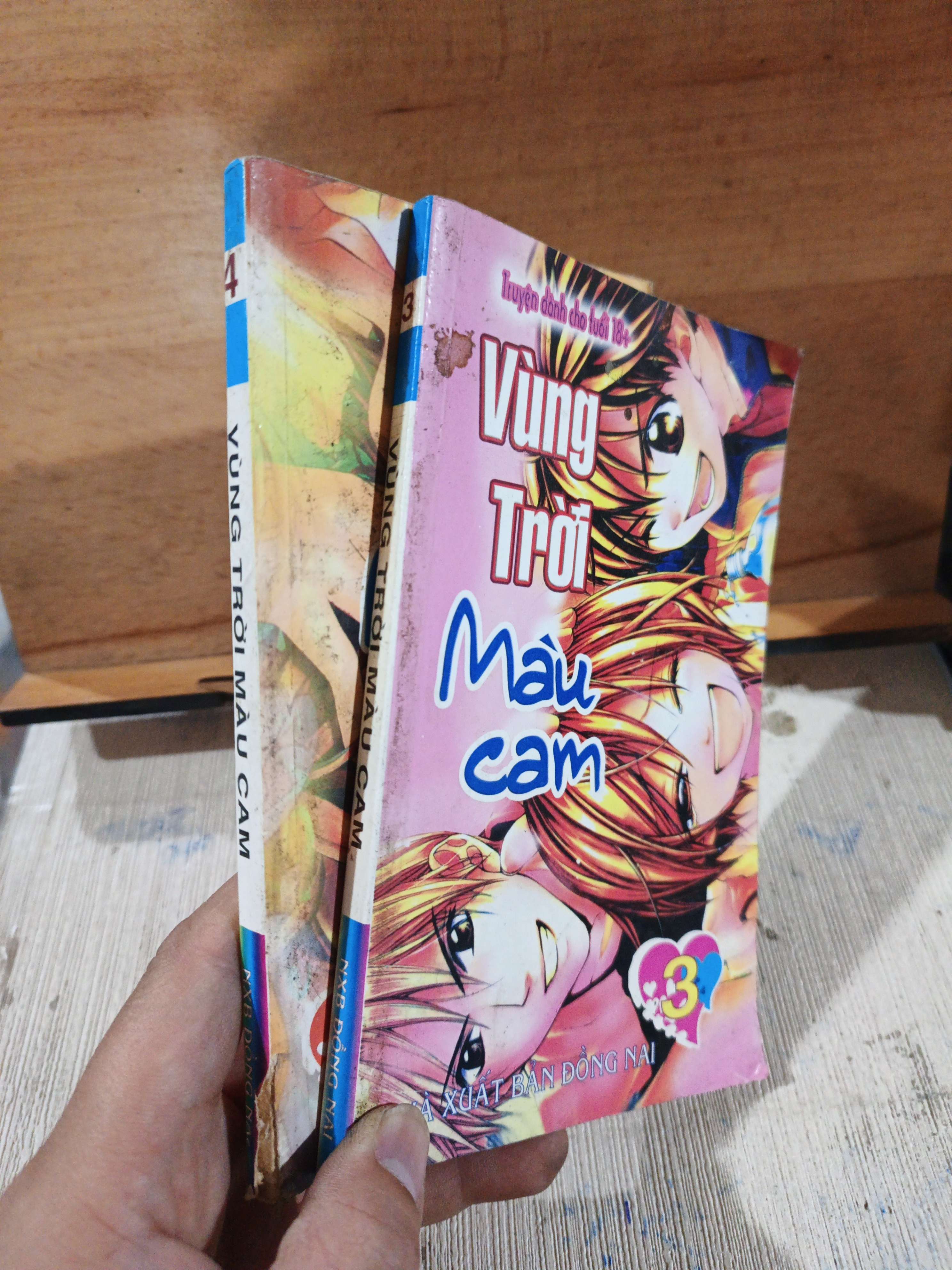 Vùng Trời Màu Cam (3,4) mới 80% (Truyện tranh ) HCM80526