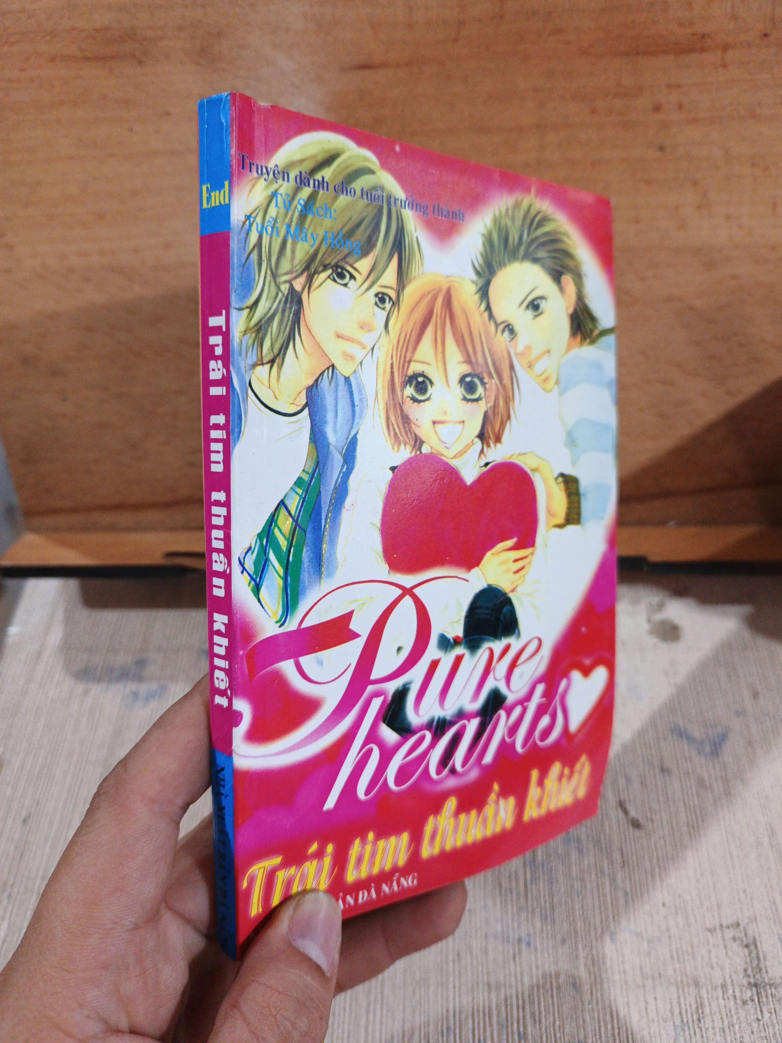 Pure hearts trái tim thuần khiết mới 80% Tủ sách mây hồng (Truyện tranh ) HCM80526