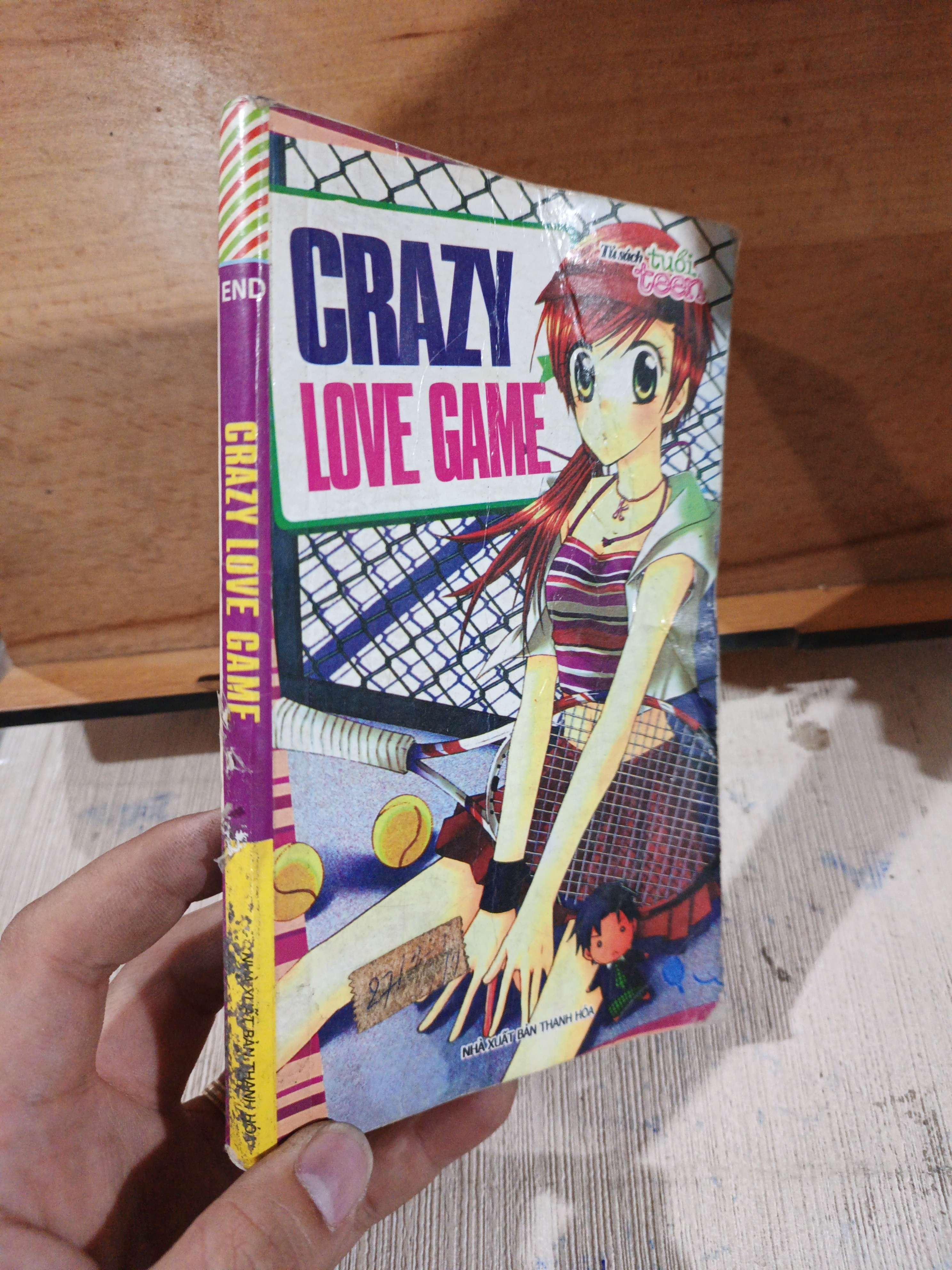 CRAZY LOVE GAME mới 80% Tủ sách tuổi teen (Truyện tranh ) HCM80526