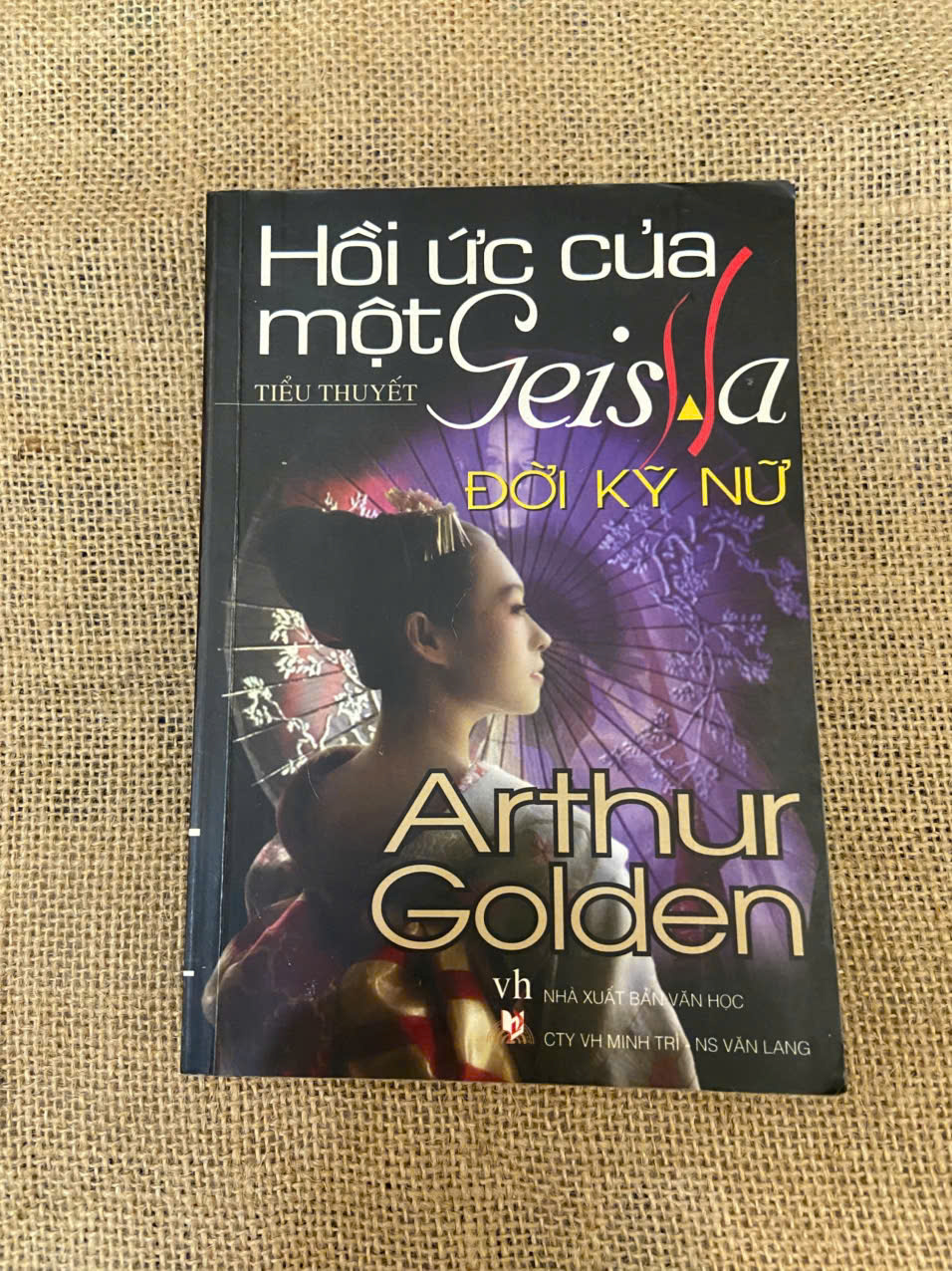 Hồi ức của một Geisha - Arthur Golden Mới 90% (Sách văn học) NSX100526
