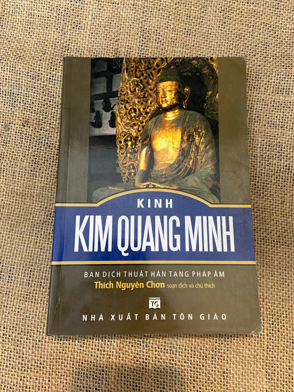 Kinh Kim Quang Minh Mới 90% (Phật giáo) NSX100526