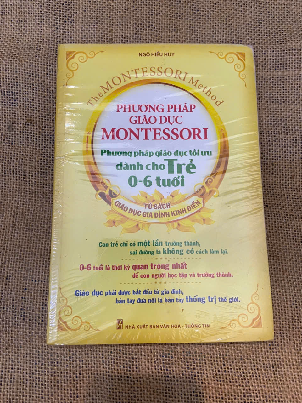 Phương pháp giáo dục Montessori Mới 90% (Sách mẹ và bé) NSX100526