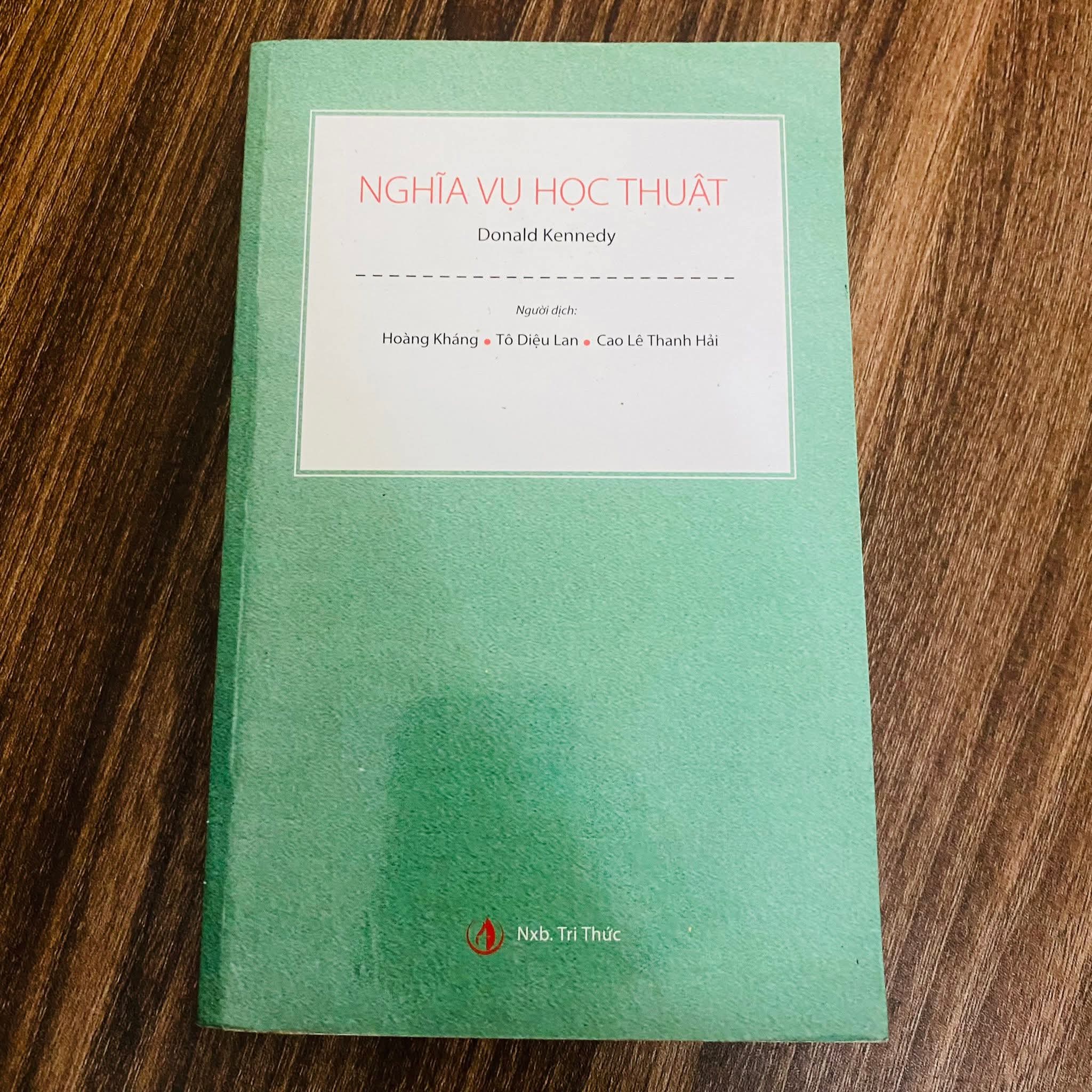 Nghĩa vụ học thuật - Donald Kenedy (Sách kiến thức tổng hợp) NBHT