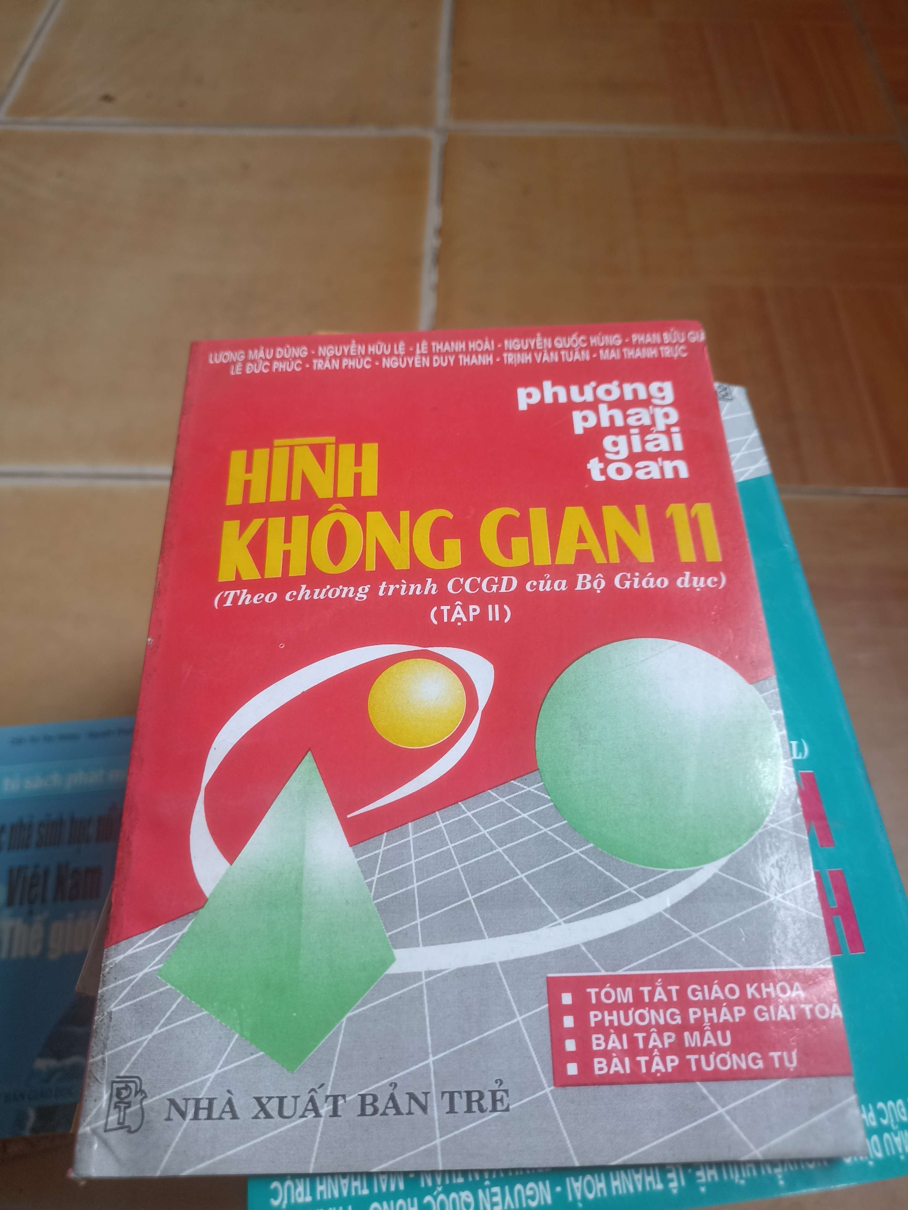 Phương Pháp giải toán hình không gian 11 (Bộ 2 tập) - Lê Đức Phúc, Trần Phúc 1998 (Sách giáo khoa - giáo trình) VAVO-A1T3
