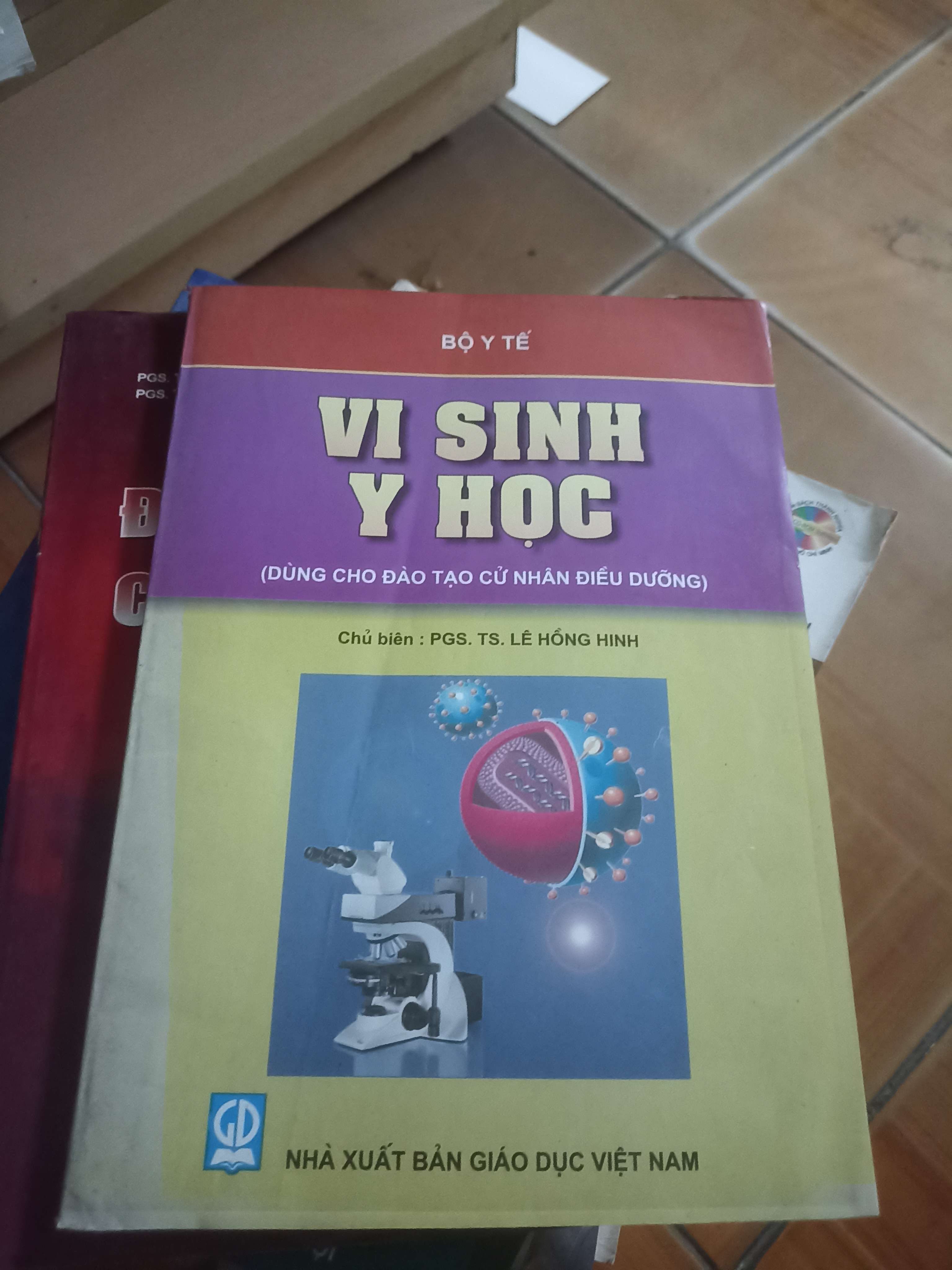 Vi sinh y học dùng cho đào tạo cử nhân điều dưỡng - Lê Hồng Hinh 2009 (Sách giáo khoa - giáo trình) VAVO-AK4ST4