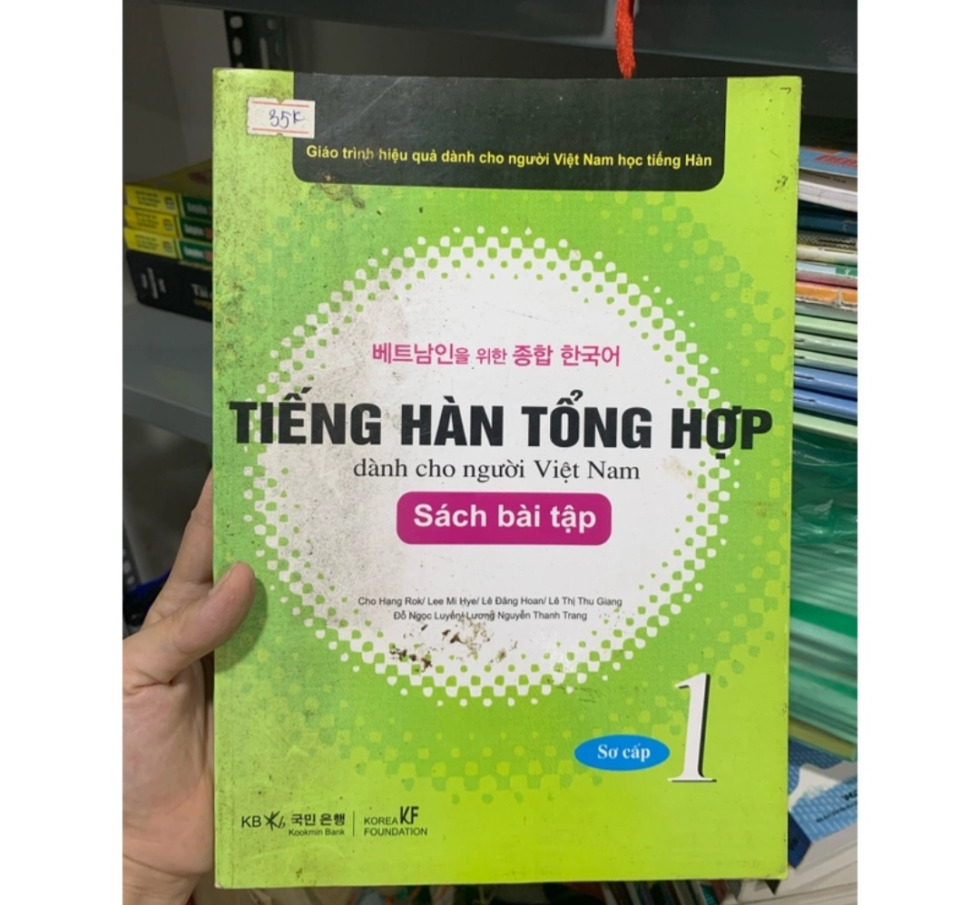 Sách Tiếng Hàn tổng hợp dành cho người Việt Nam - Sách bài tập (Sách học tiếng Hàn) TKB