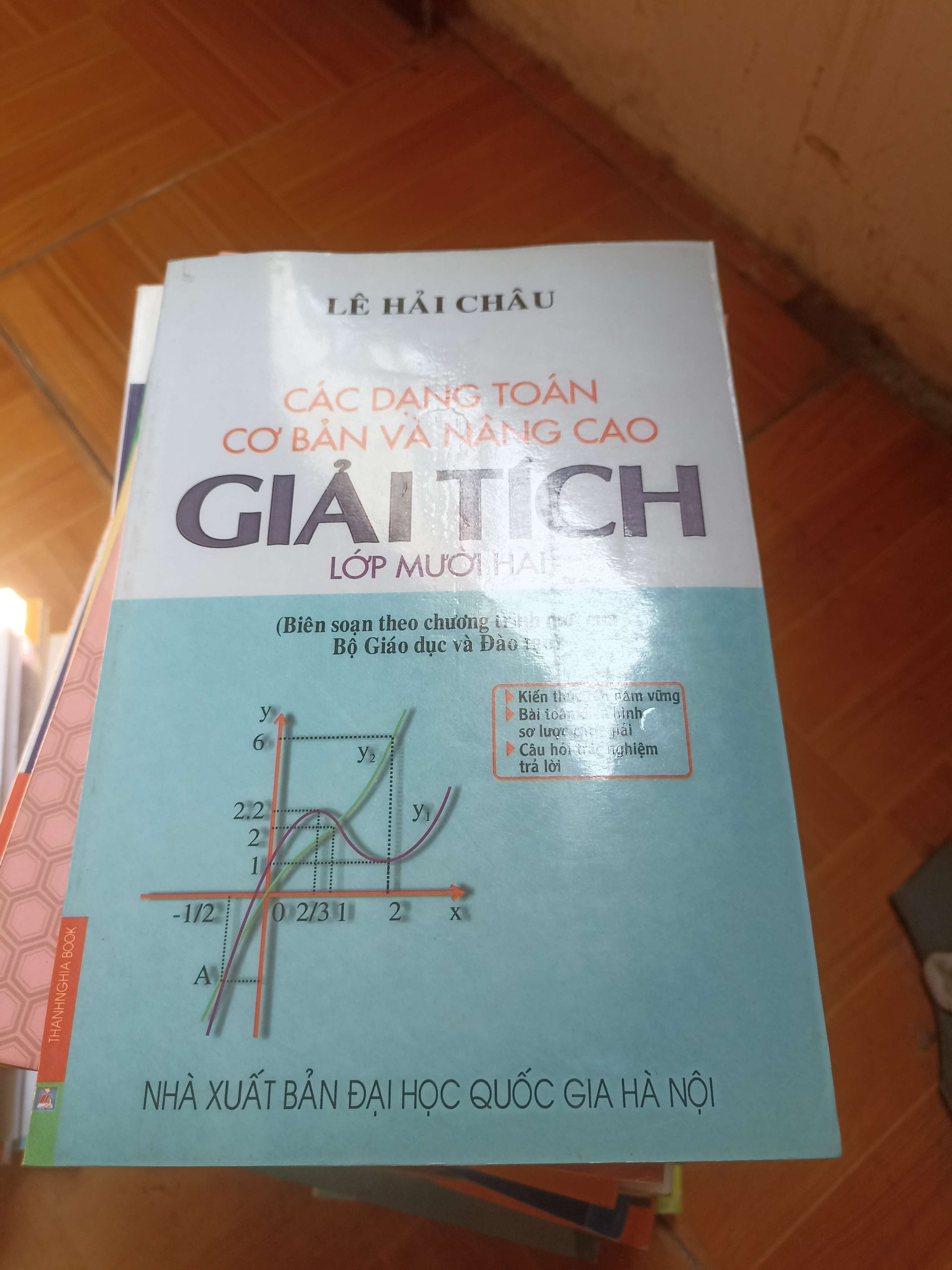 Các dạng toán cơ bản và nâng cao giải tích lớp mười hai - Lê Hải Châu 2008 (Sách giáo khoa - giáo trình) VAVO-AK5ST1