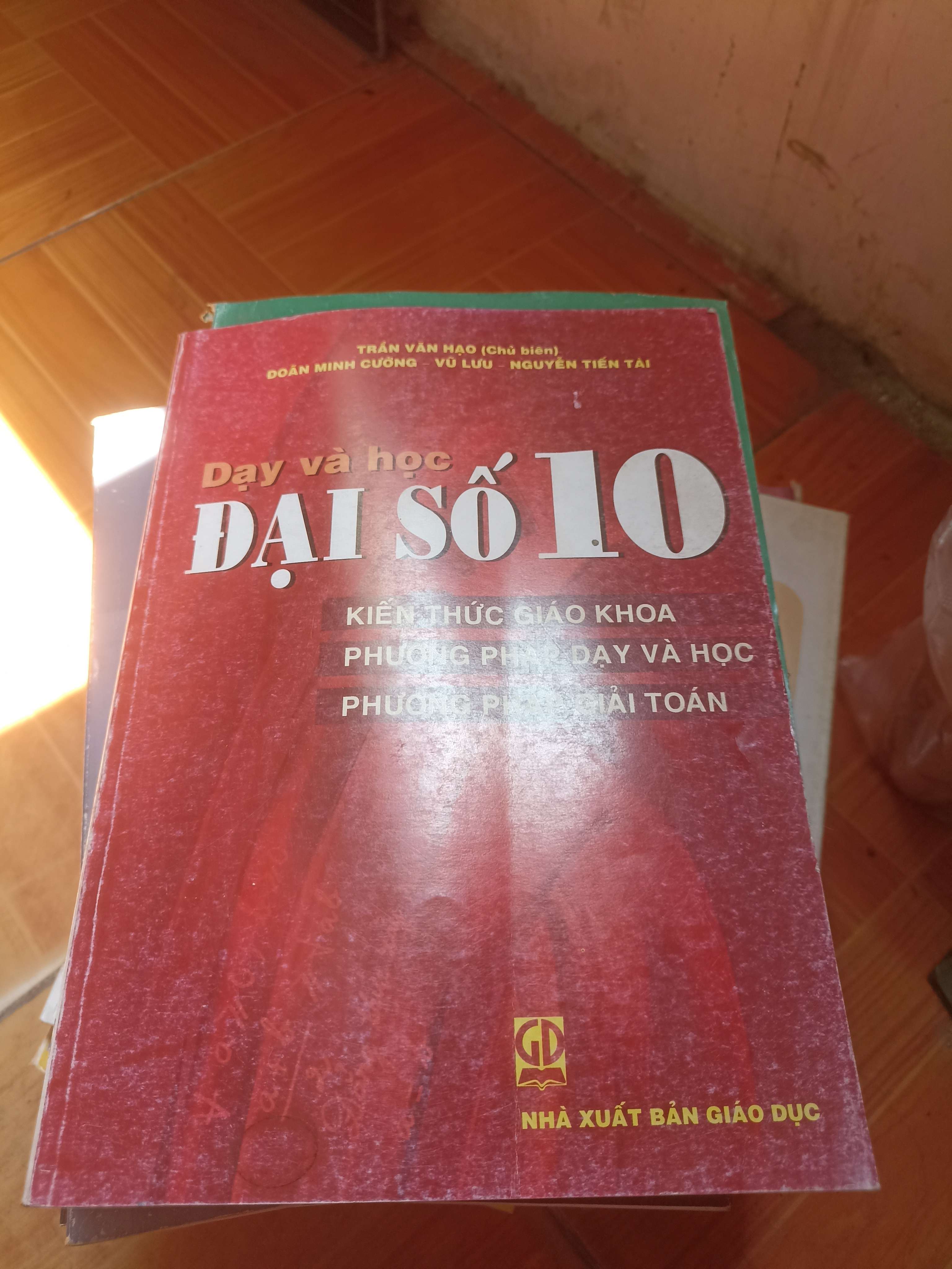 Dạy và học đại số 10 - Trần Văn hạo 2007 (Sách giáo khoa - giáo trình) VAVO-A1T4