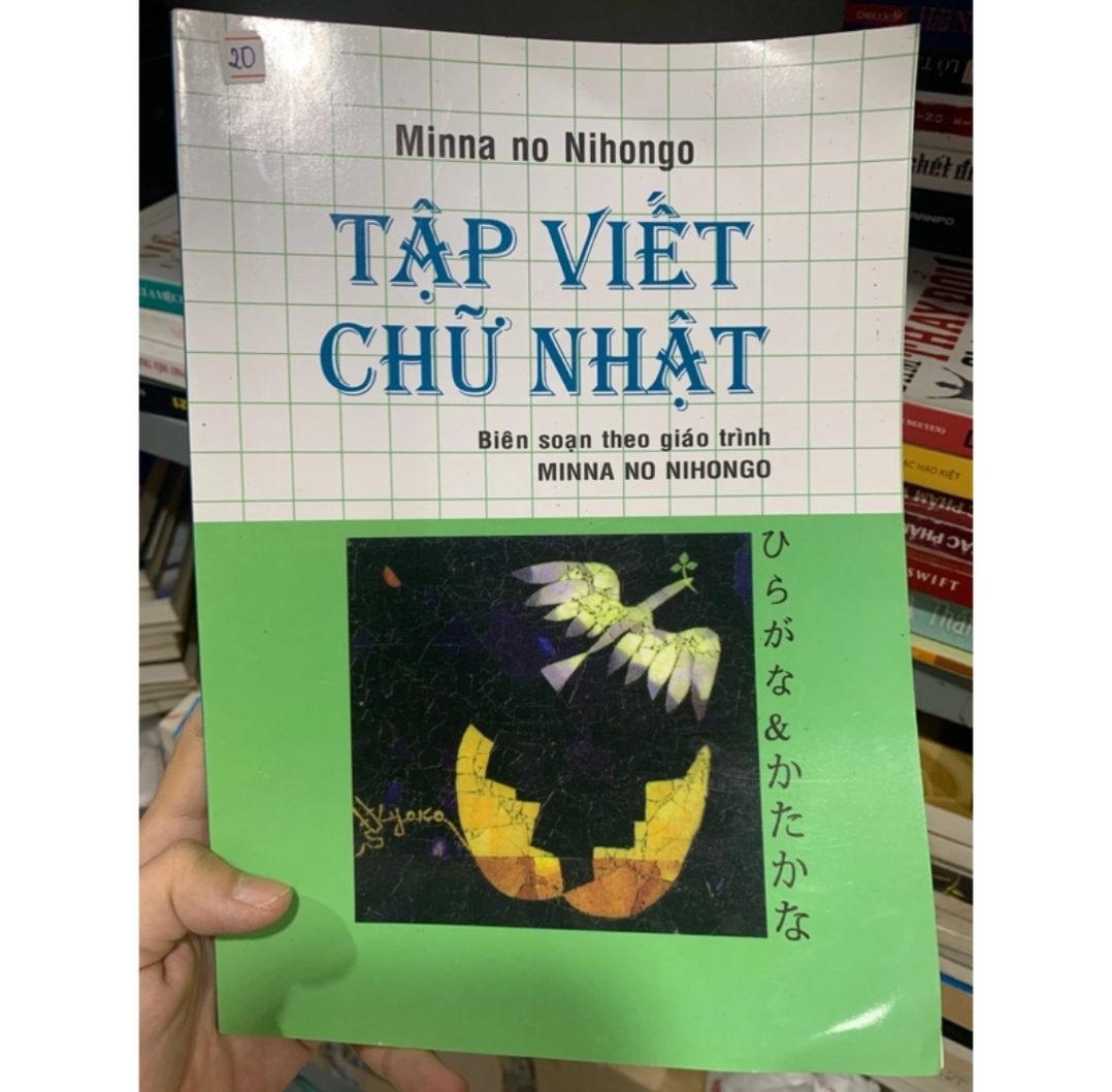 Sách Tập viết chữ Nhật (Sách học tiếng Nhật) TKB