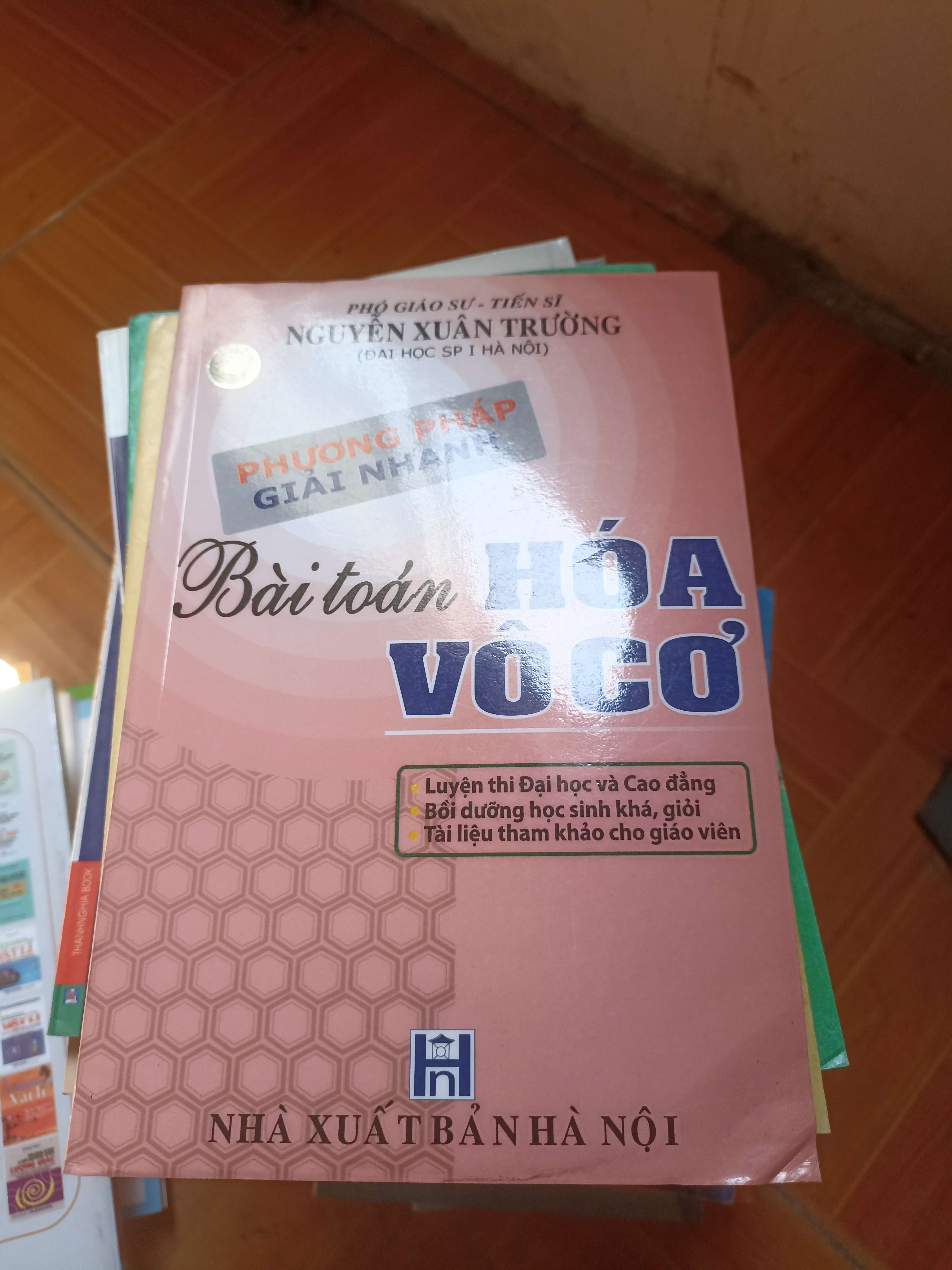 Phương pháp giải nhan bài toán hóa vô cơ - Nguyễn Xuân Trường 2011 (Sách giáo khoa - giáo trình) VAVO-AK5ST1