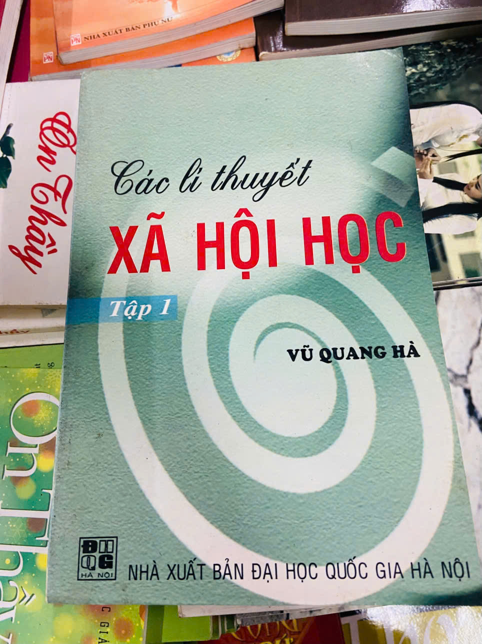 Các lí thuyết Xã Hội Học 1 - Vũ Quang Hà (Sách giáo khoa - giáo trình) VAVO