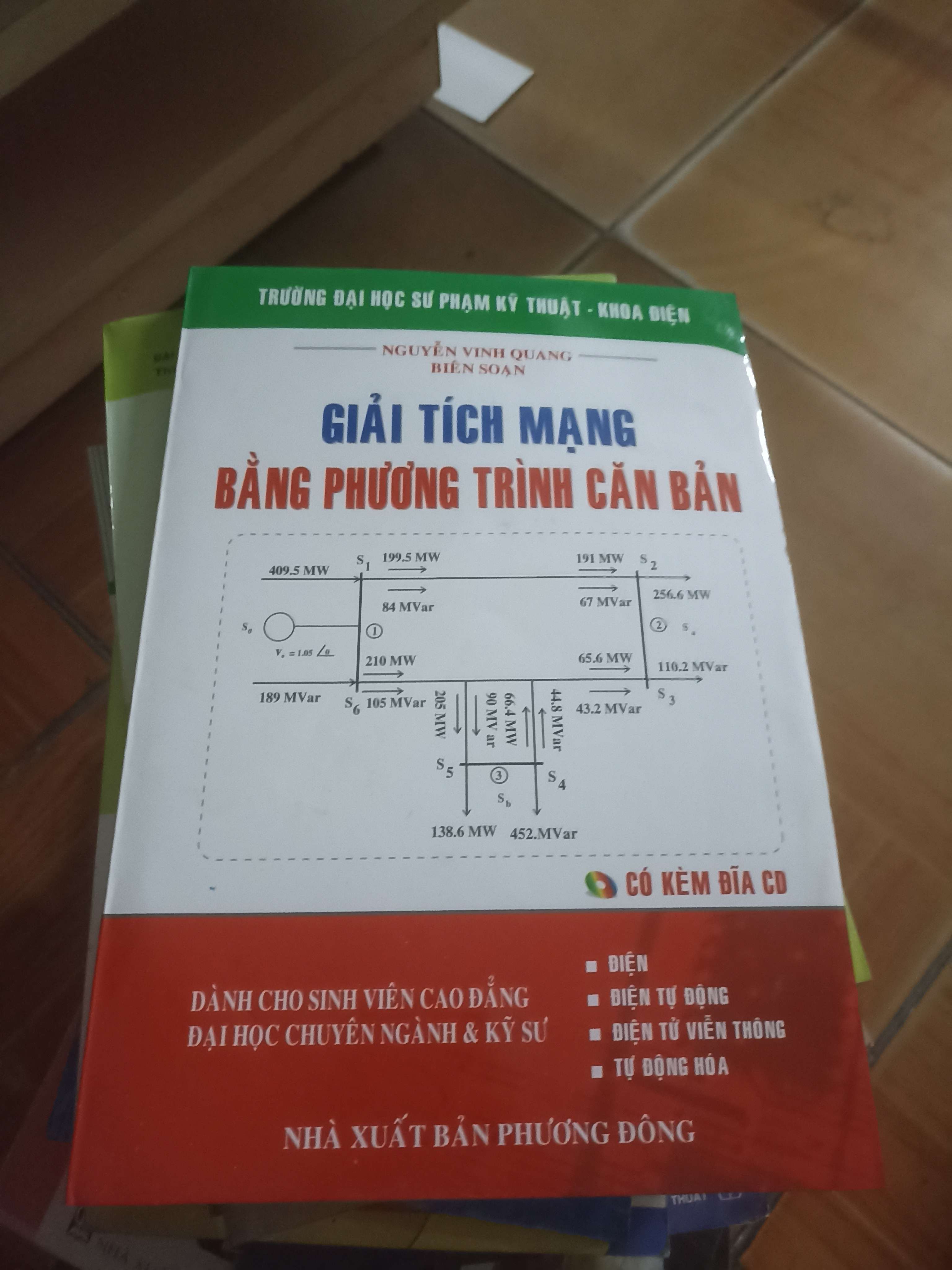 GIẢI TÍCH MẠNG BẰNG PHƯƠNG TRÌNH CĂN BẢN - Nguyễn Vinh Quang (Giáo trình đại học - cao đẳng) VAVO-AK4ST4