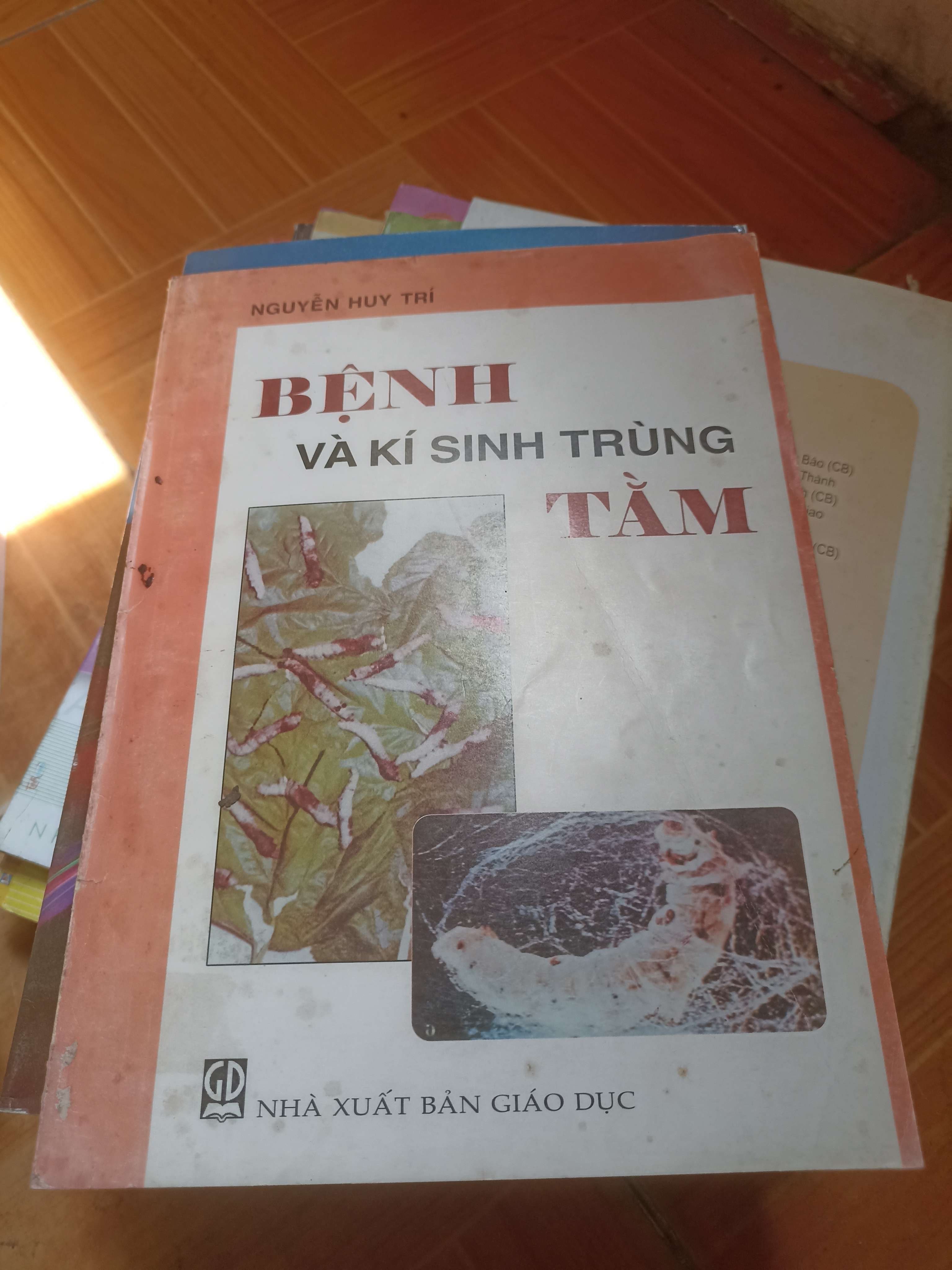 Bệnh và kí sinh trùng tằm - Nguyễn Huy Trí 1998 (Sách giáo khoa - giáo trình) VAVO-A1T4