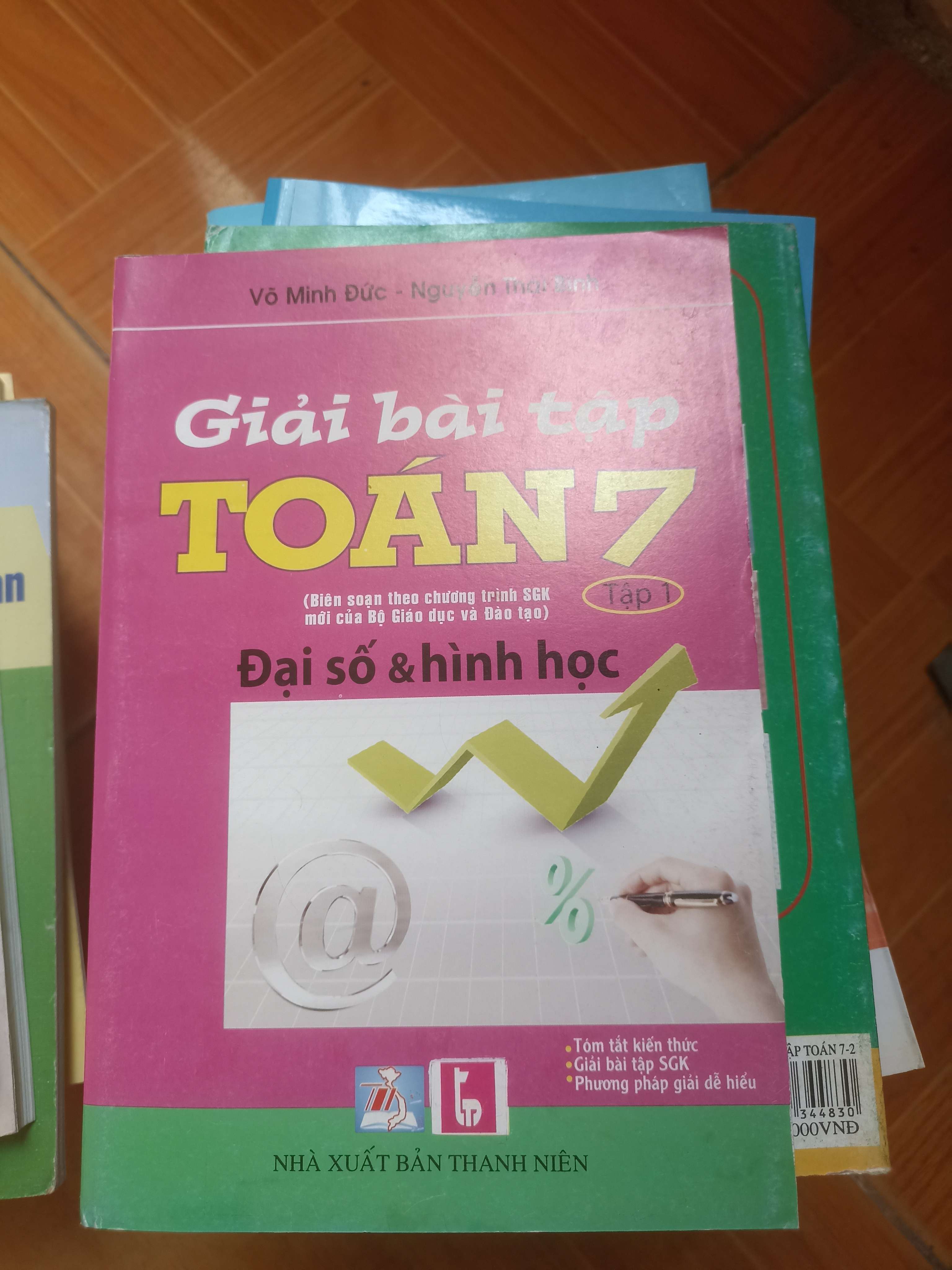 Giải bài tập toán 7 đại số và hình học tập 1 - Vũ Minh Đức 2016 (Sách giáo khoa - giáo trình) VAVO-AK5ST1
