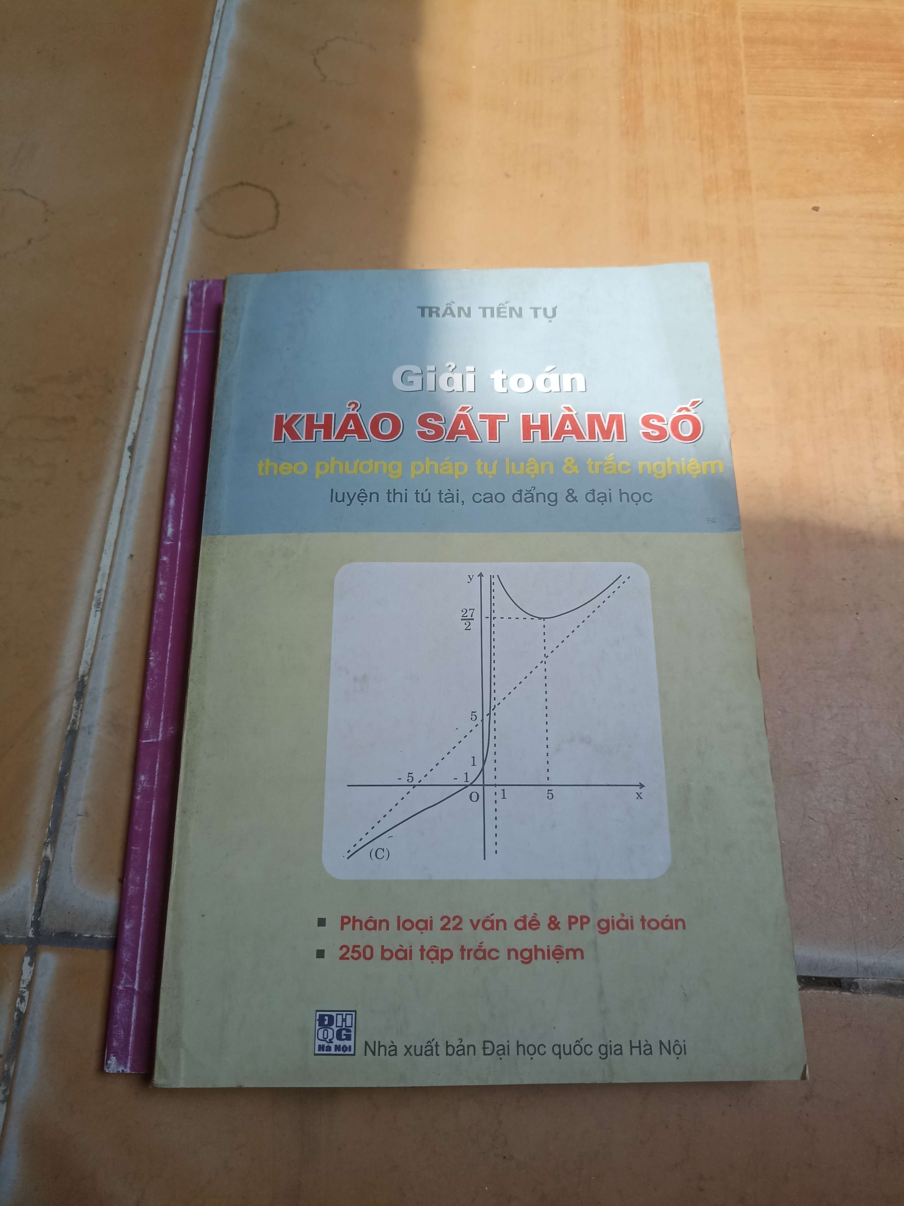 Giải toán khảo sát hàm số theo phương pháp tự luận và trắc nghiệm luyện thi tú tài, cao đẳng và đại học - Trần Tiến Tự 2008 (Giáo trình đại học - cao đẳng) VAVO-A1T3