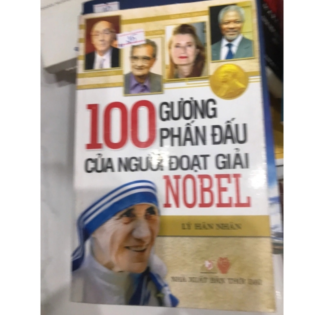 Sách 100 gương phấn đấu của người doạt giải Nobel (Kỹ năng sống) TKB