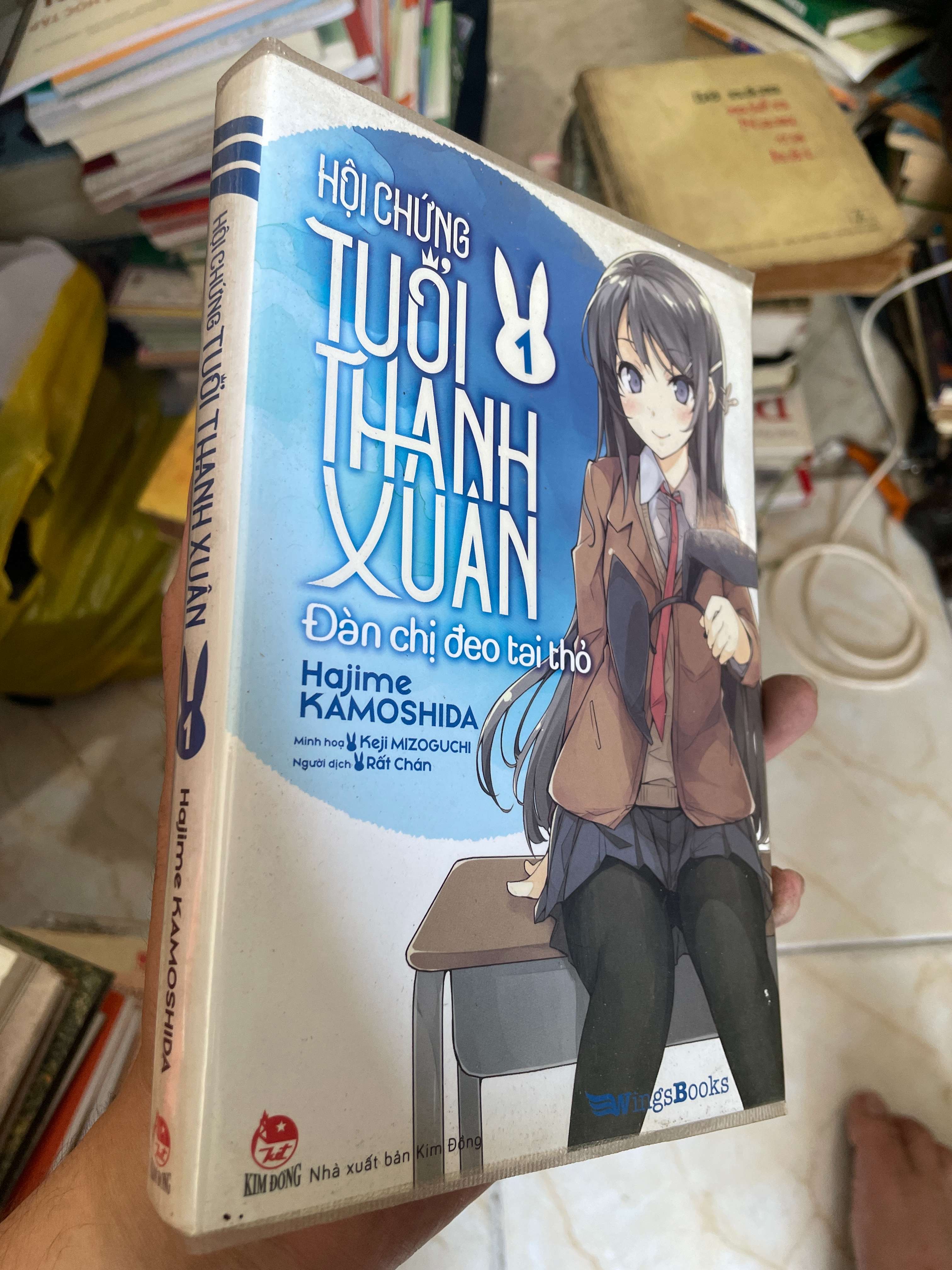 Hội Chứng Tuổi Thanh Xuân: Đàn Chị Đeo Tai Thỏ - Hajime Kamoshida (Sách văn học) KSX