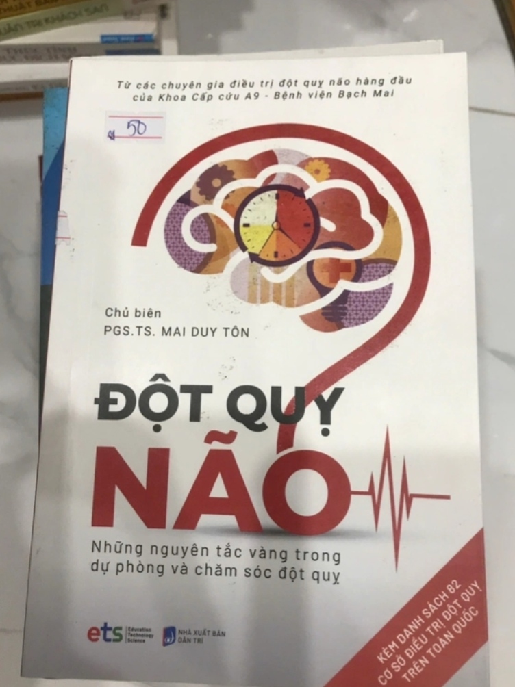 Đột Quỵ Não – Những Nguyên Tắc Vàng Trong Dự Phòng Và Chăm Sóc Đột Quỵ - PGS.TS. Mai Duy Tôn chủ biên (Sách Y học - Sức khỏe - Thể thao) TKB