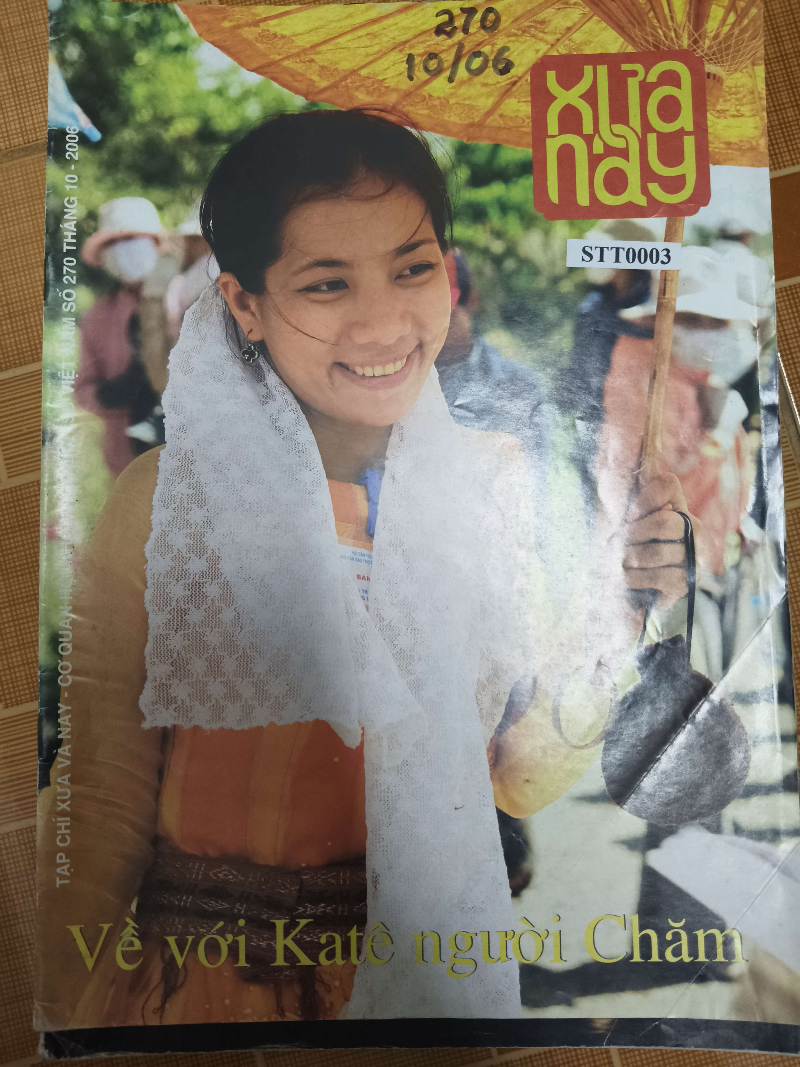 Xưa và nay số 270 tháng 10/2006 - STT003 (Tạp chí) ANTQ