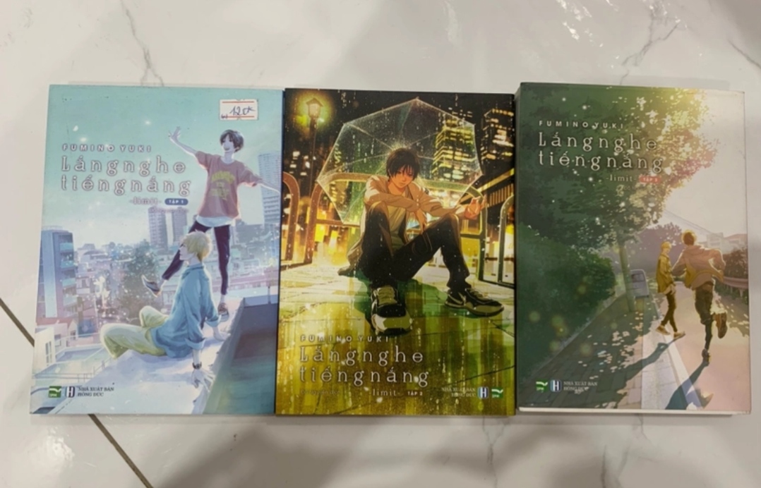 Combo 3 quyển - Lắng nghe tiếng nắng - Fumino Yuki (Tiểu Thuyết) TKB