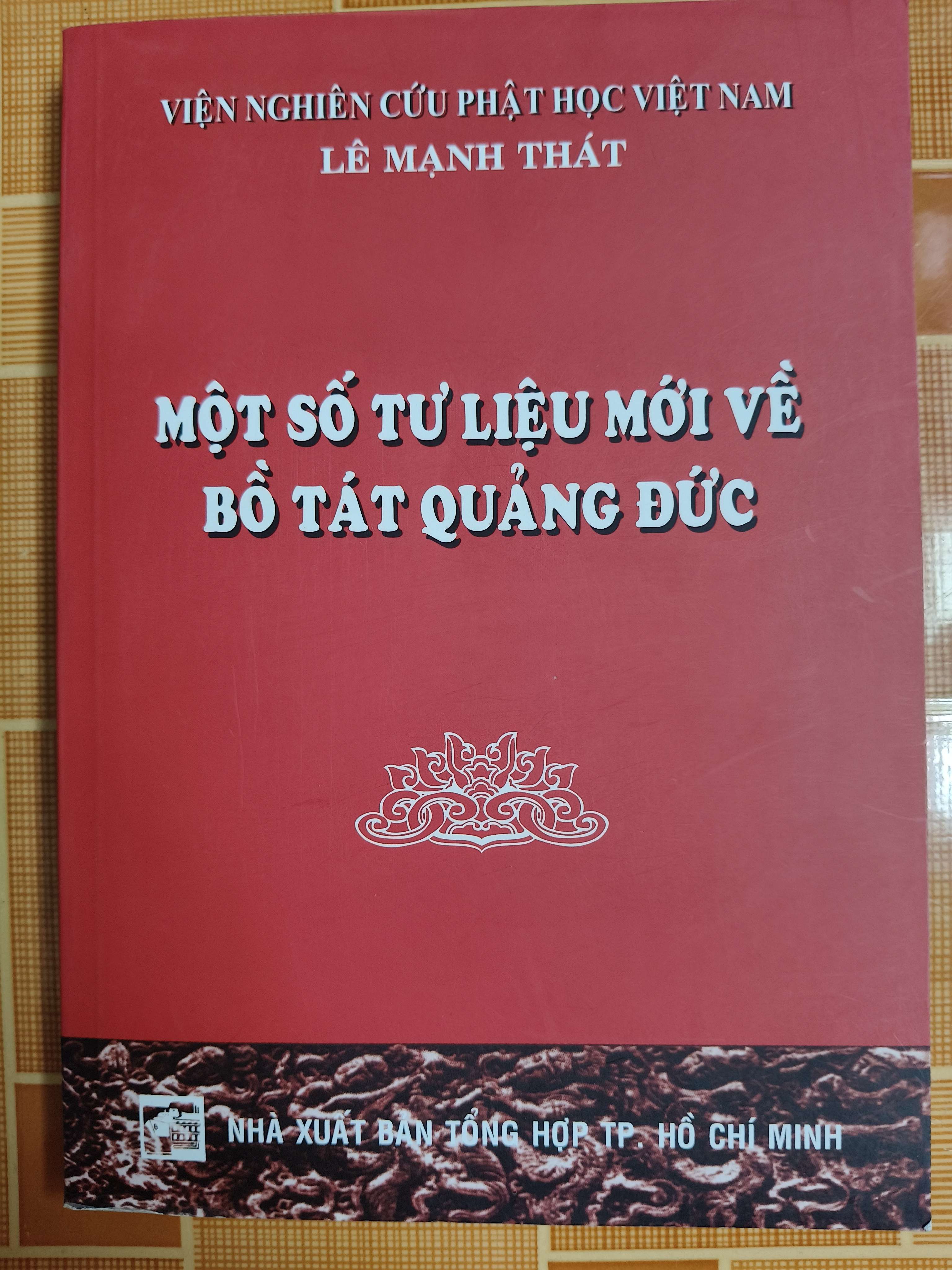 Một số tư liệu mới về bồ tát Thích Quảng Đức (Lịch sử Việt Nam) ANTQ