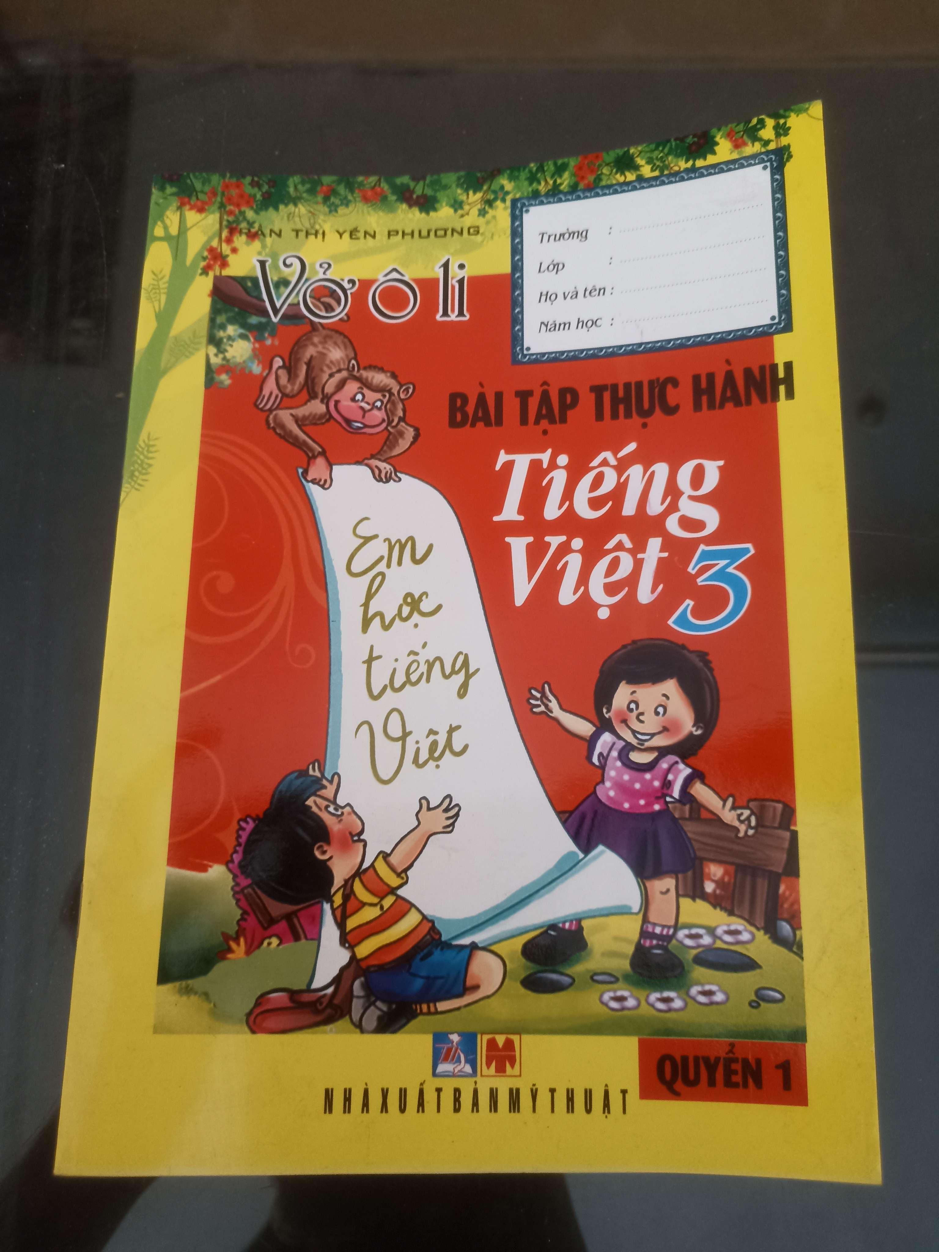 Bài Tập Thực Hành Tiếng Việt 3 - Trần thị Yến Phương 2012 (Tham khảo - luyện thi) VAVO