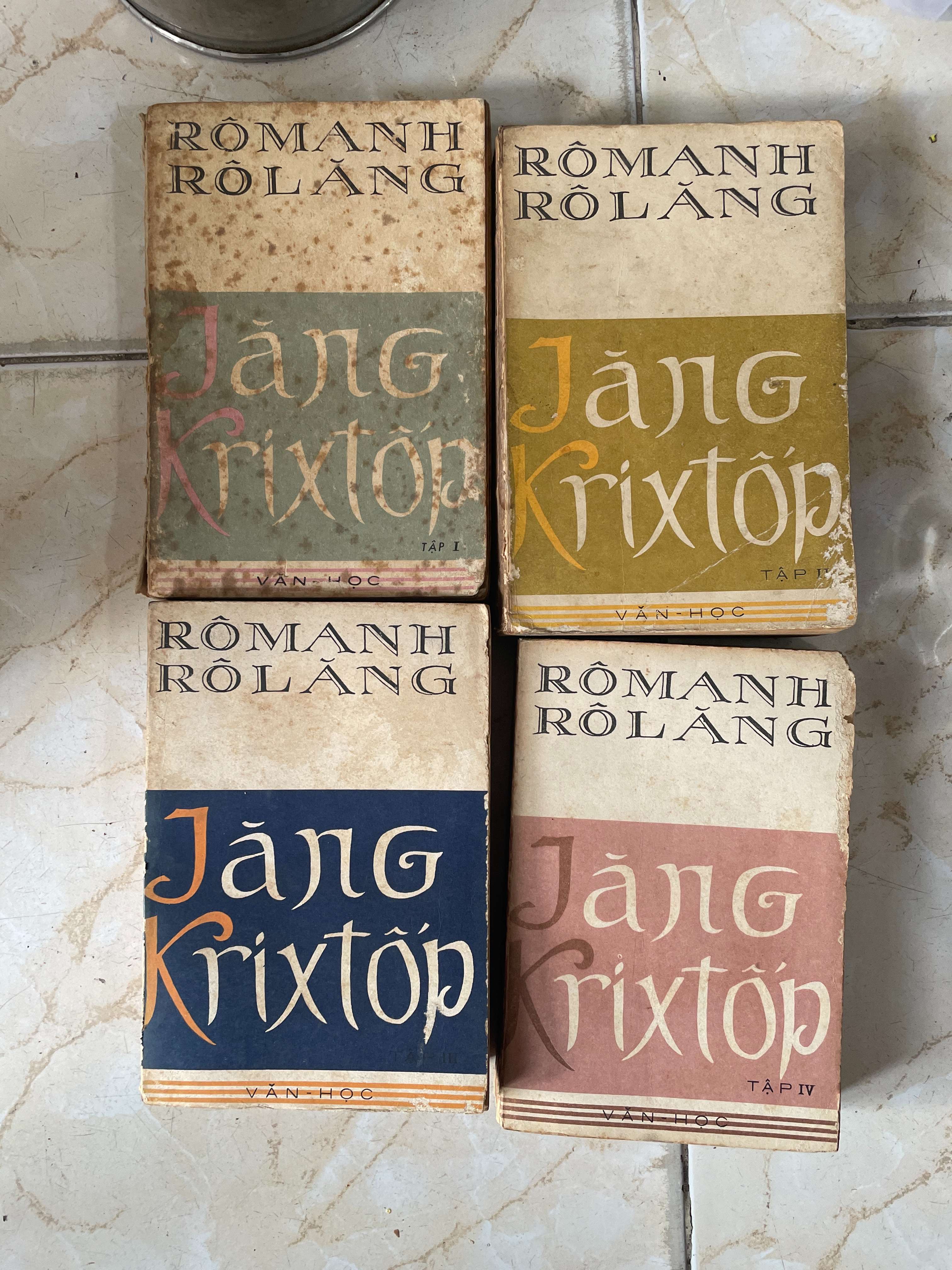 Jăng Krixtốp (Tập 1, 2, 3, 4) - Rômanh & Rôlăng (Sách ngoại) KSX