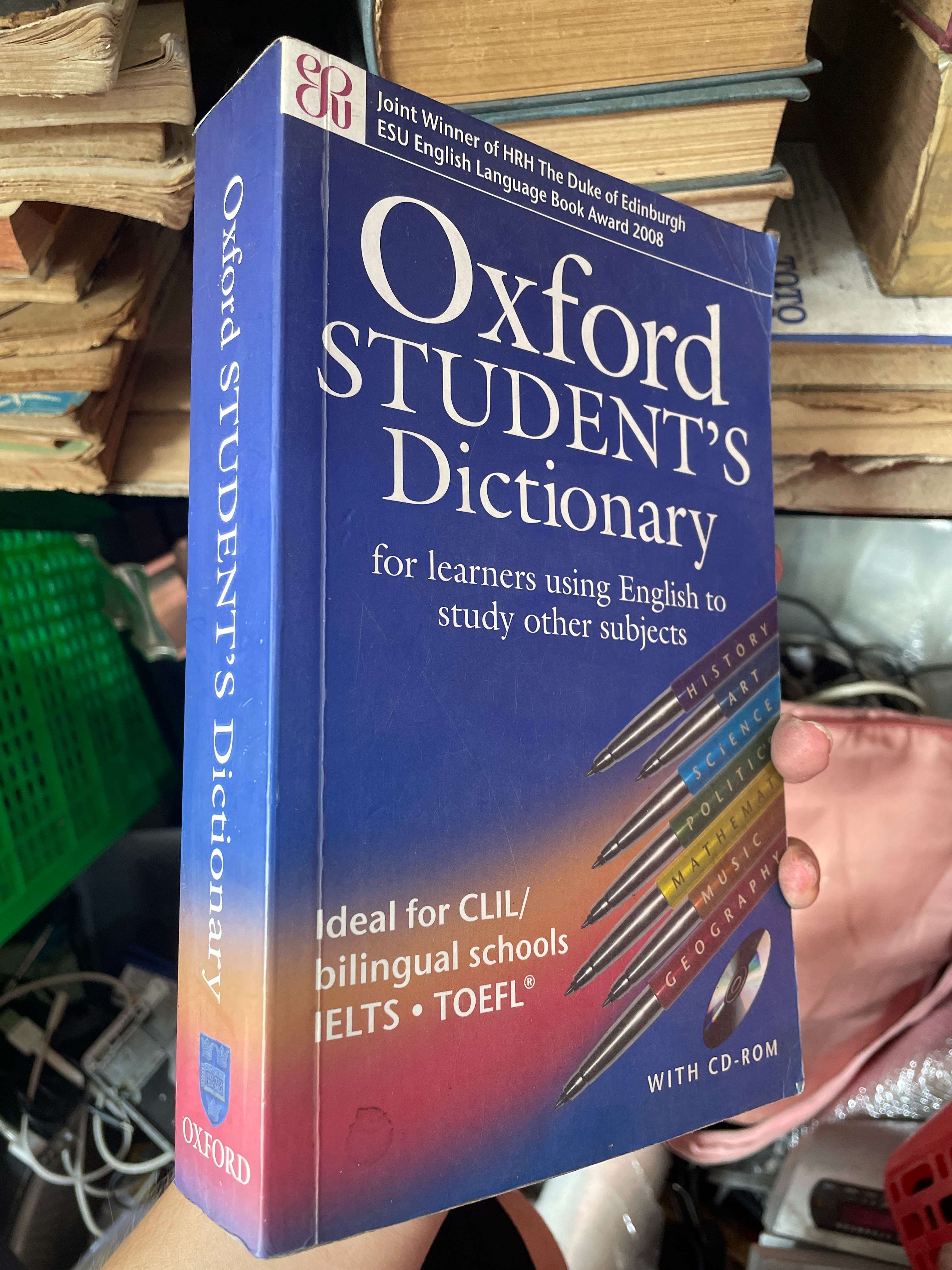 Oxford Student's Dictionary (Sách tự học tiếng Anh) KSX