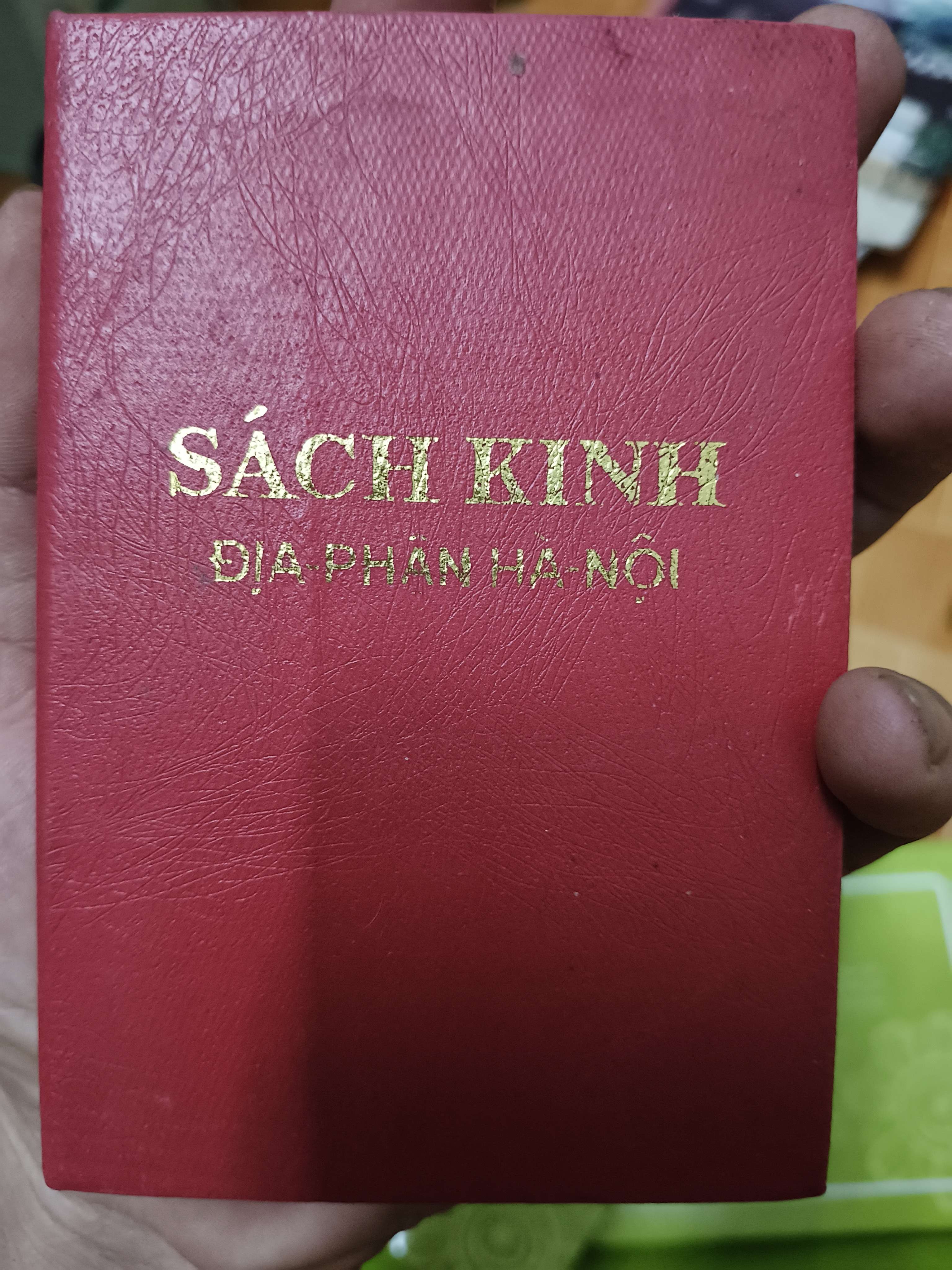 Kinh thánh địa phận Hà Nội (Khổ nhỏ 8 x 12) - 342 trang (Công giáo) ANTQ