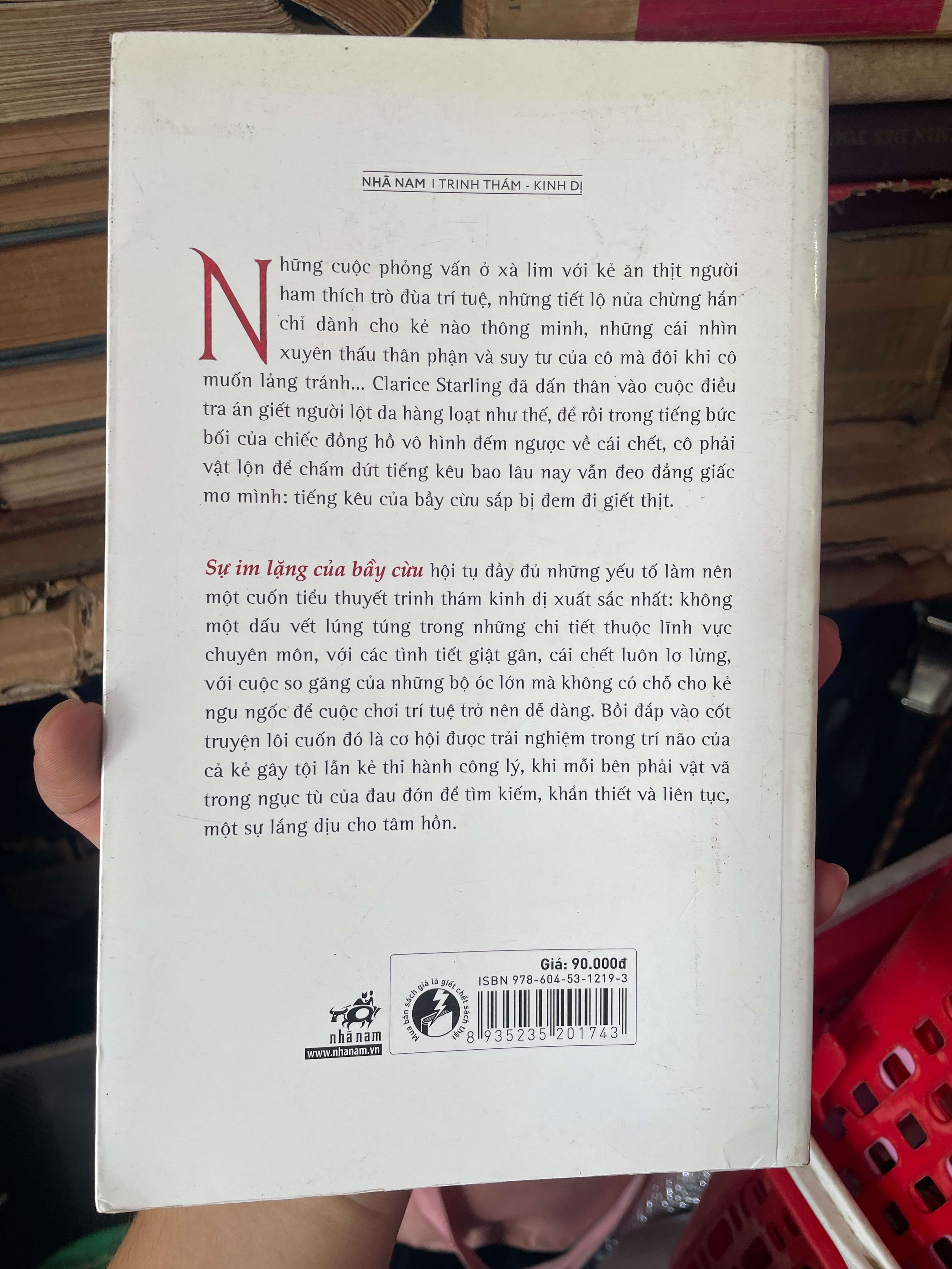 Sự Im Lặng Của Bầy Cừu - Thomas Harris (Sách văn học) KSX