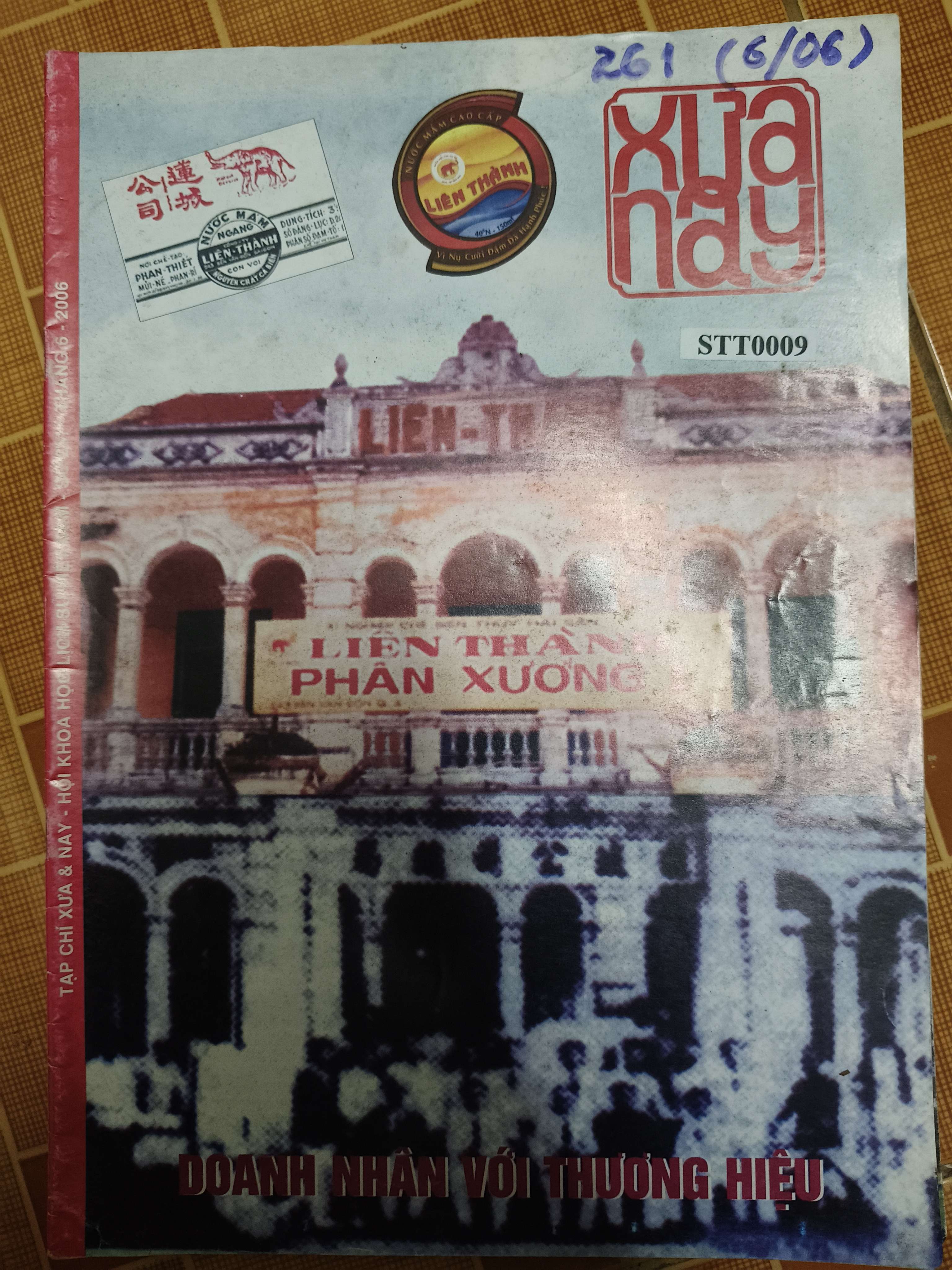 Xưa và nay số 261 tháng 6/2006 - STT0009 (Tạp chí) ANTQ