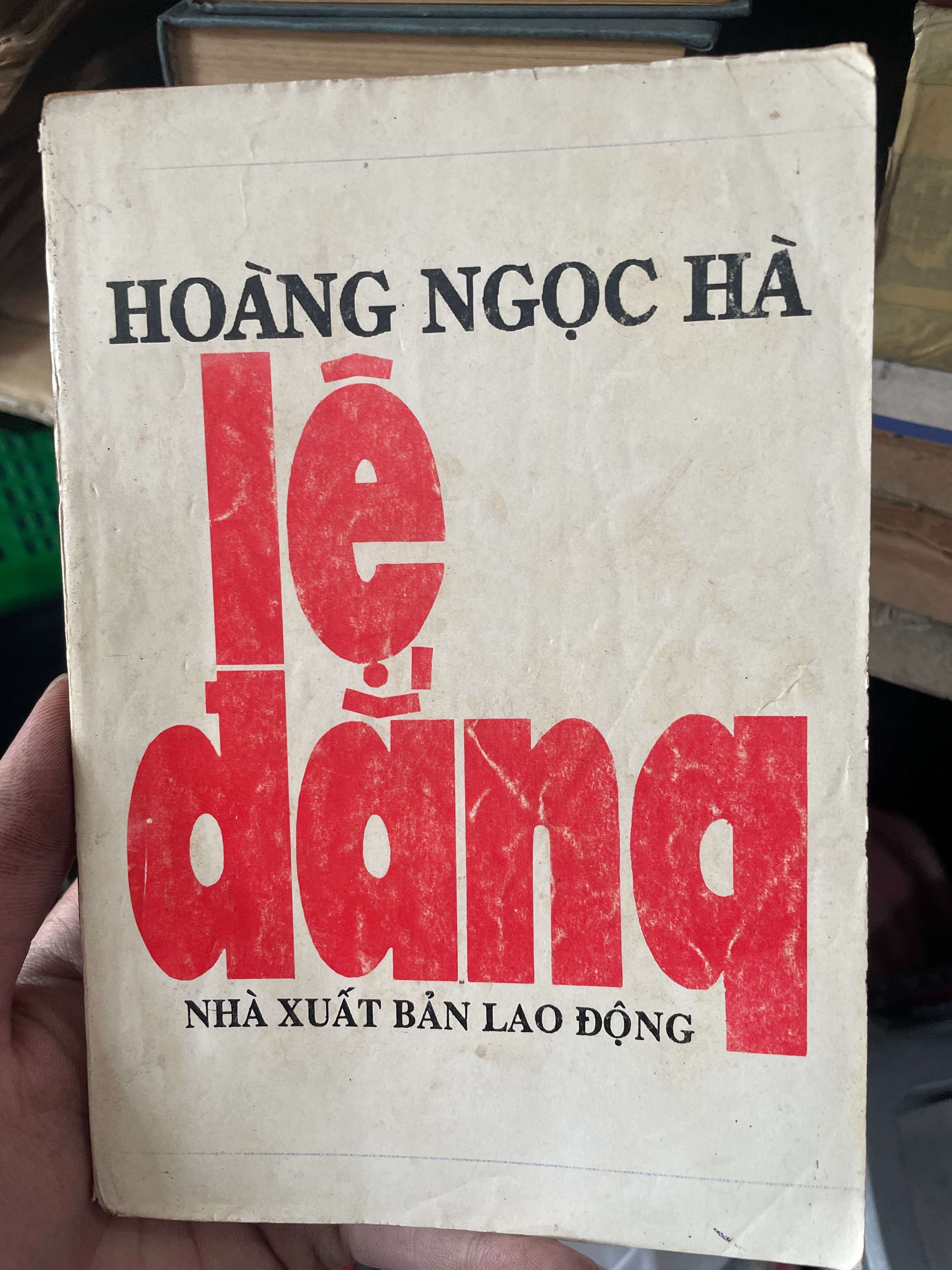 Lệ Đắng - Hoàng Ngọc Hà (Sách văn học) KSX