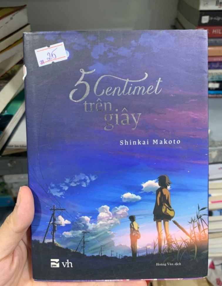 5 Centimet Trên Giây - Shinkai Makoto (Tiểu Thuyết) TKB